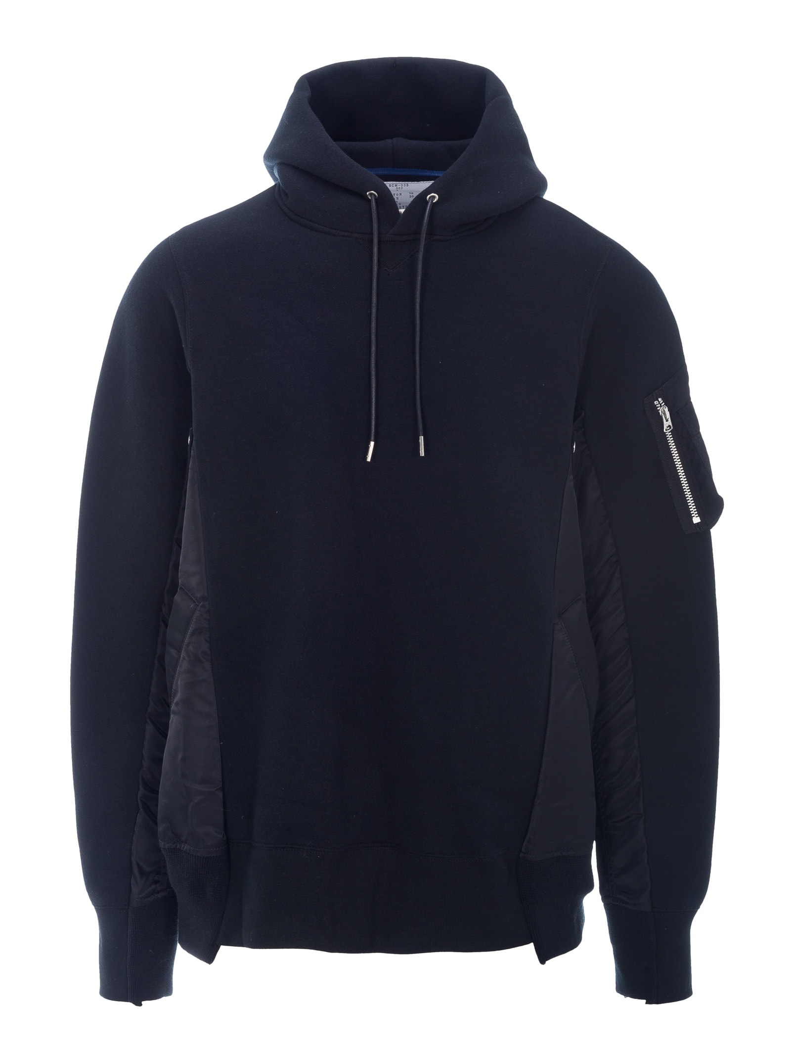 Sacai Hoodie In Black | ModeSens