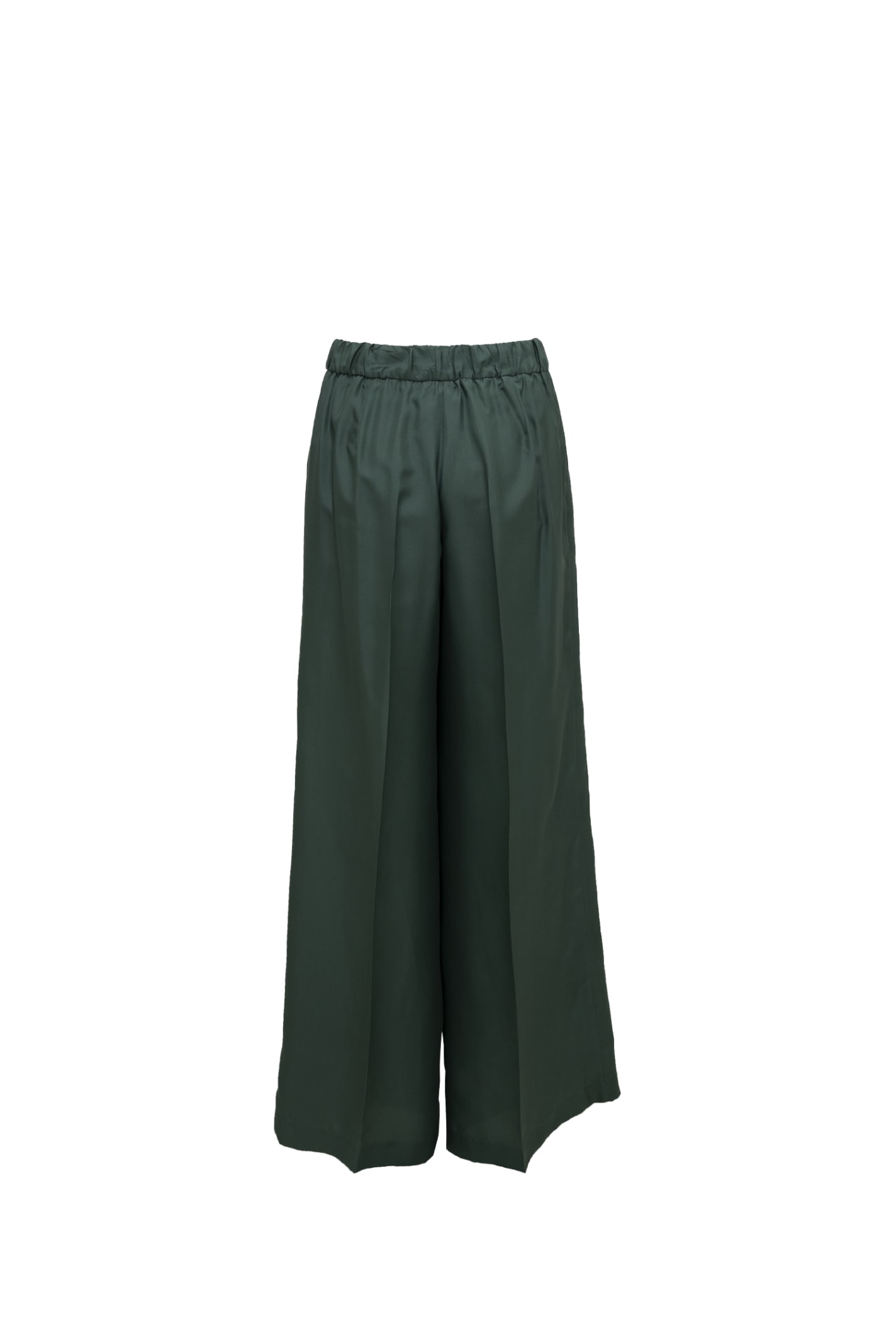 Shop P.a.r.o.s.h Seita Pants Pants In Green