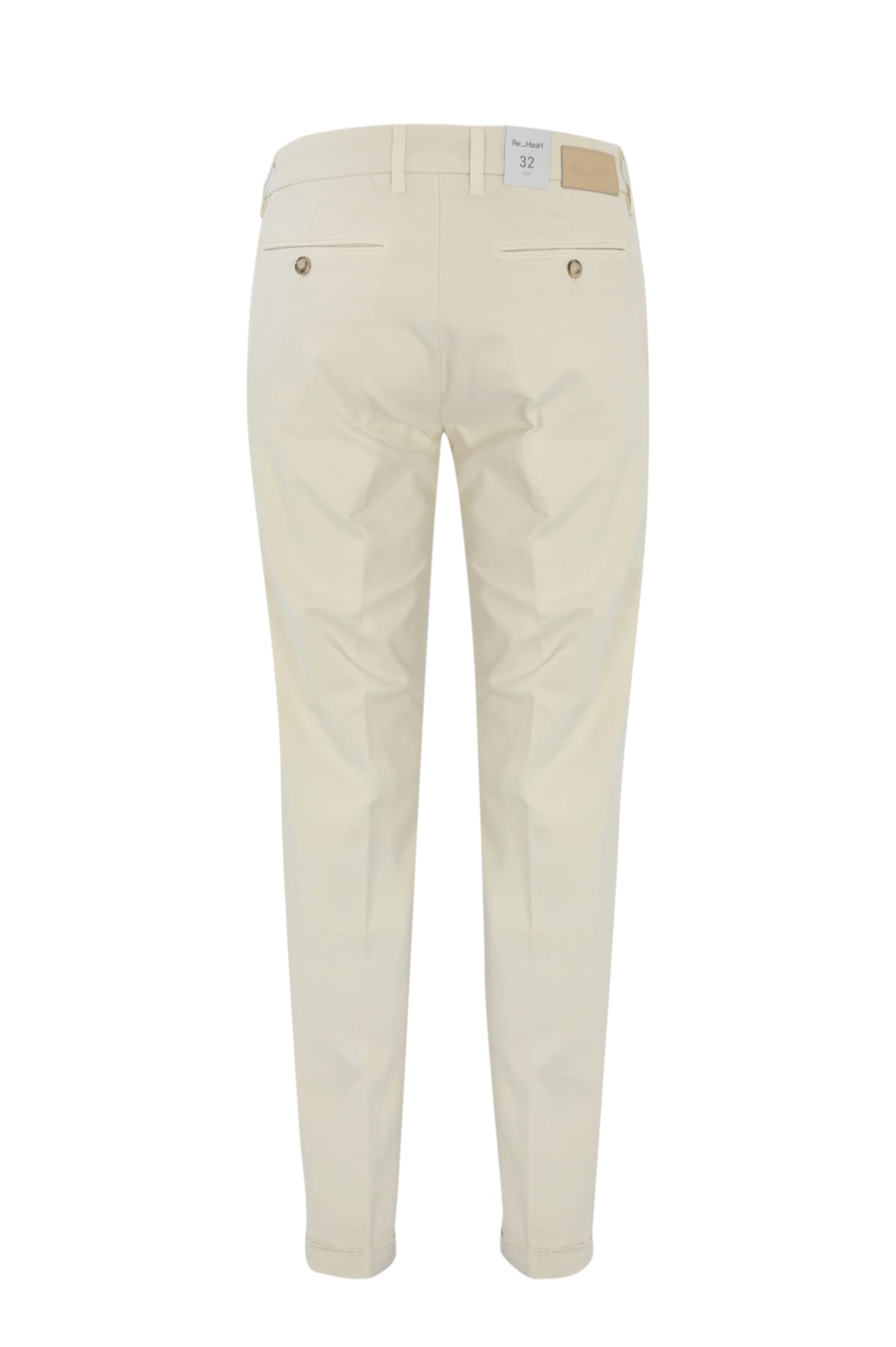 Shop Re-hash Mucha Core Chino Pants White