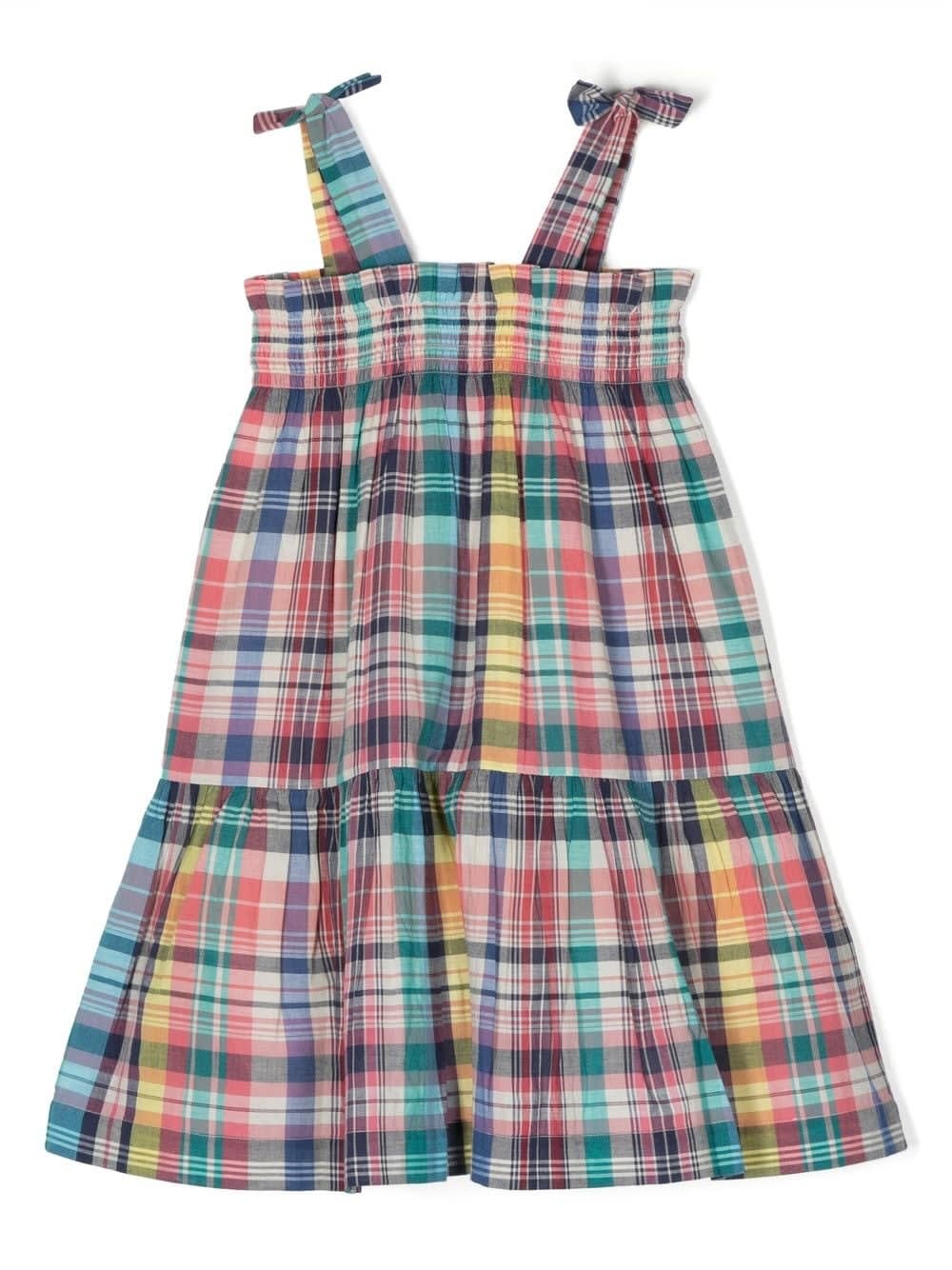 Bonton Kids' Elaine Madras-check-pattern Dress In Variante Unica | ModeSens