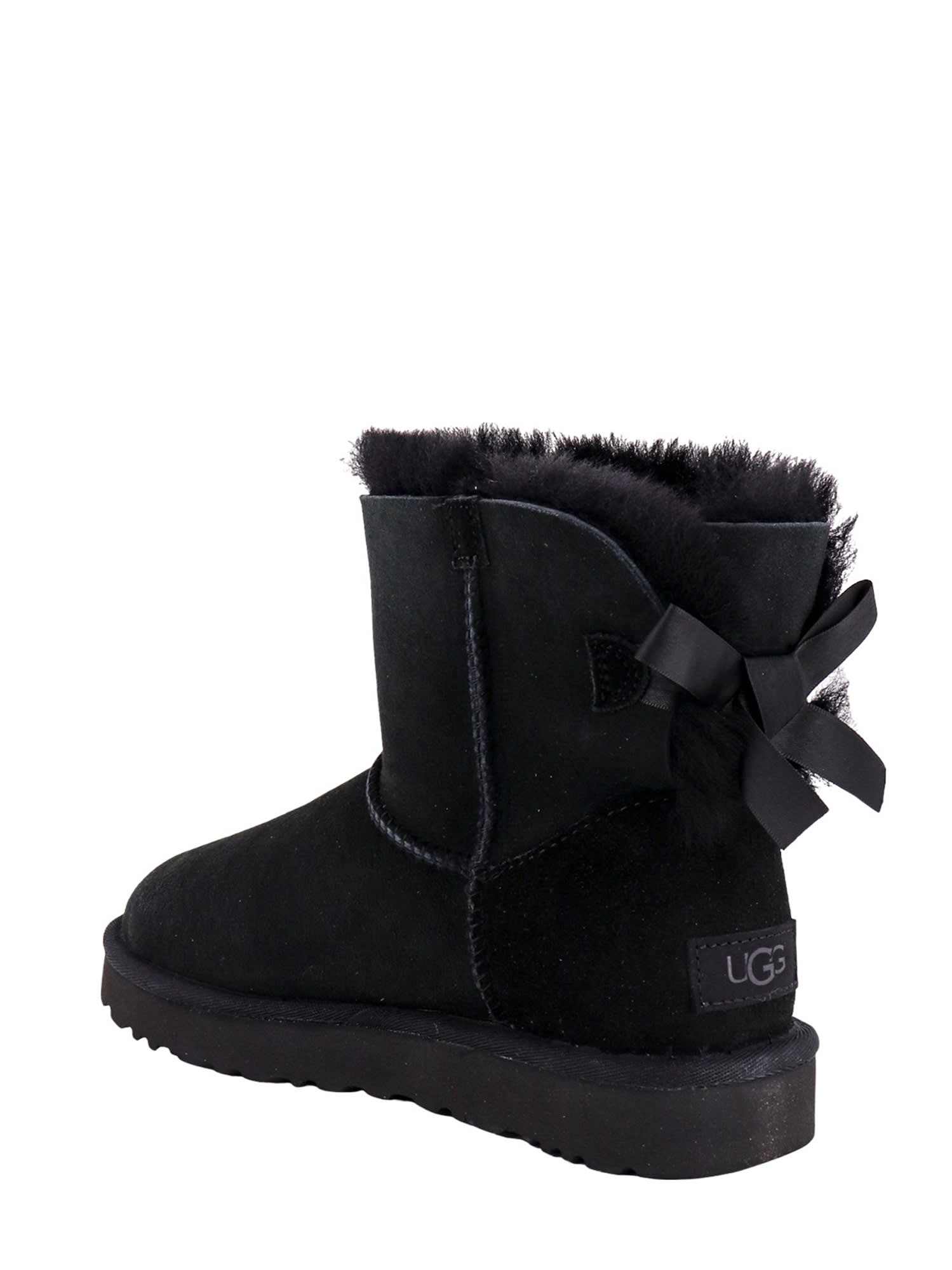 Ugg W Mini Bailey Bow Ii Boots In Black
