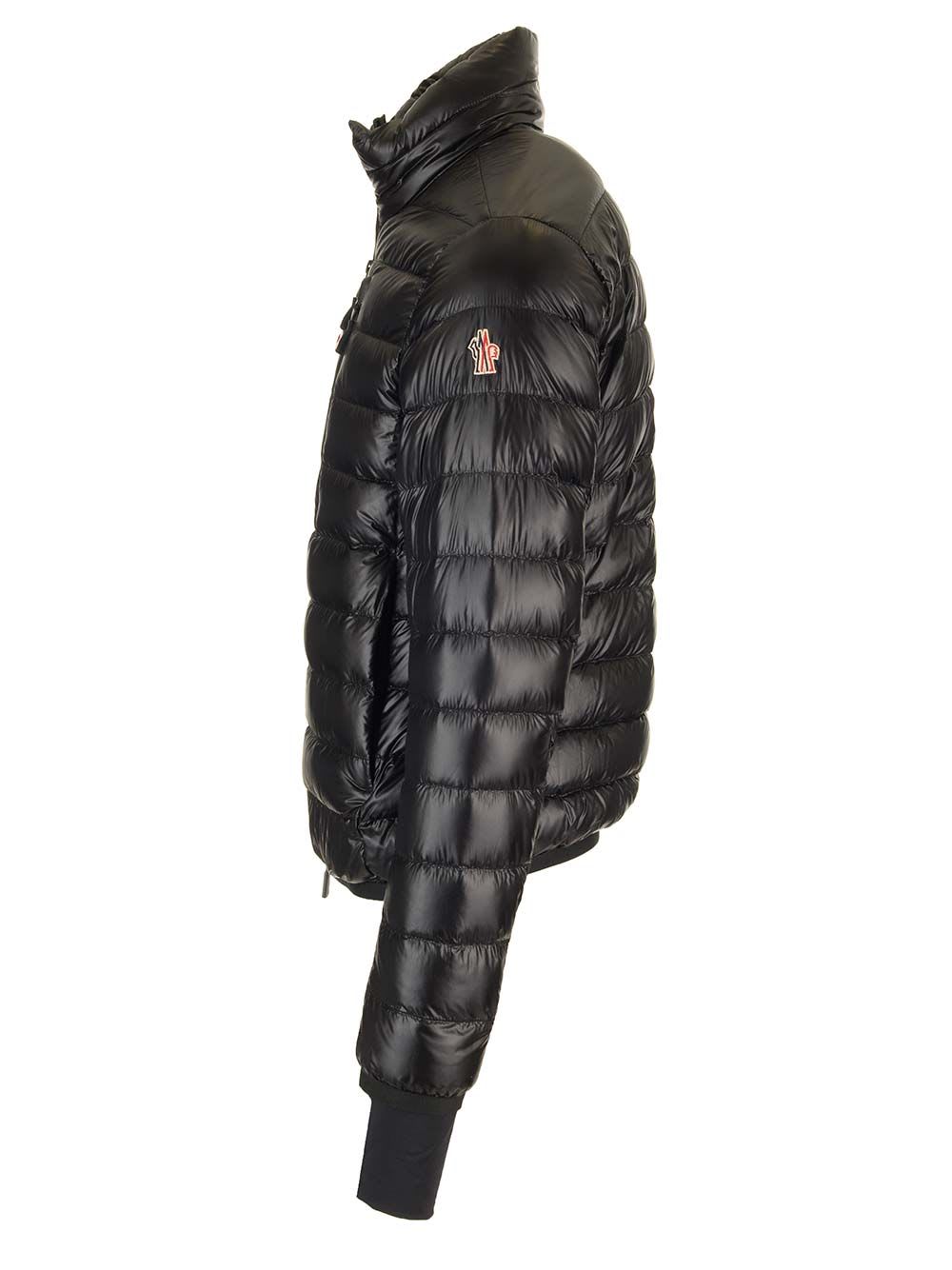 Shop Moncler Hers Short Down Jacket In Black