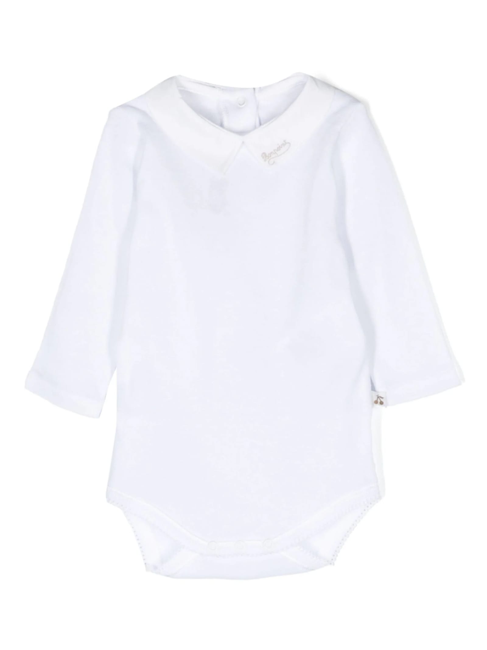 Shop Bonpoint White Septembre Bodysuit