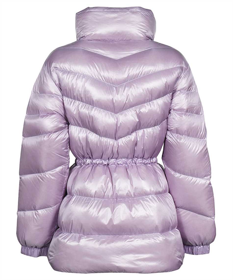 Shop Woolrich Techno-nylon Down Jacket In Lilac
