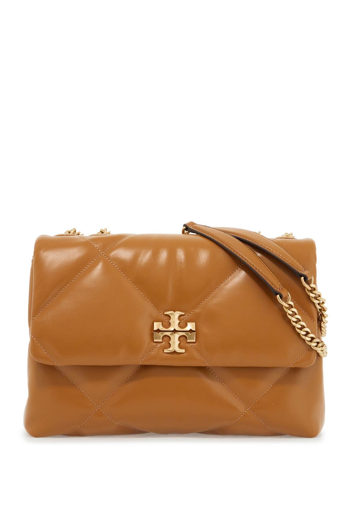 Shop Tory Burch Kira Shoulder Bag In Tan (brown)