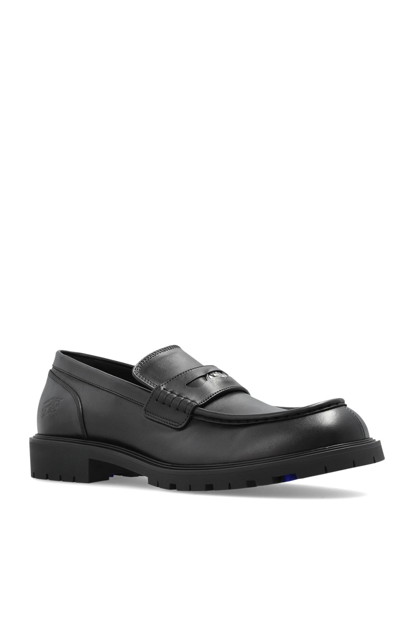 Burberry Rogue Loafers In Black