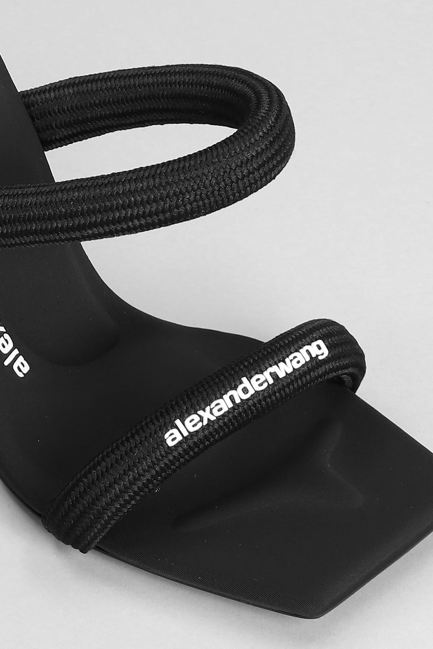 【関税込み】Julie Sandals - Alexander Wang - Nylon - Black julie 105mm nylon tubular sandal in BLACK | alexanderwang®