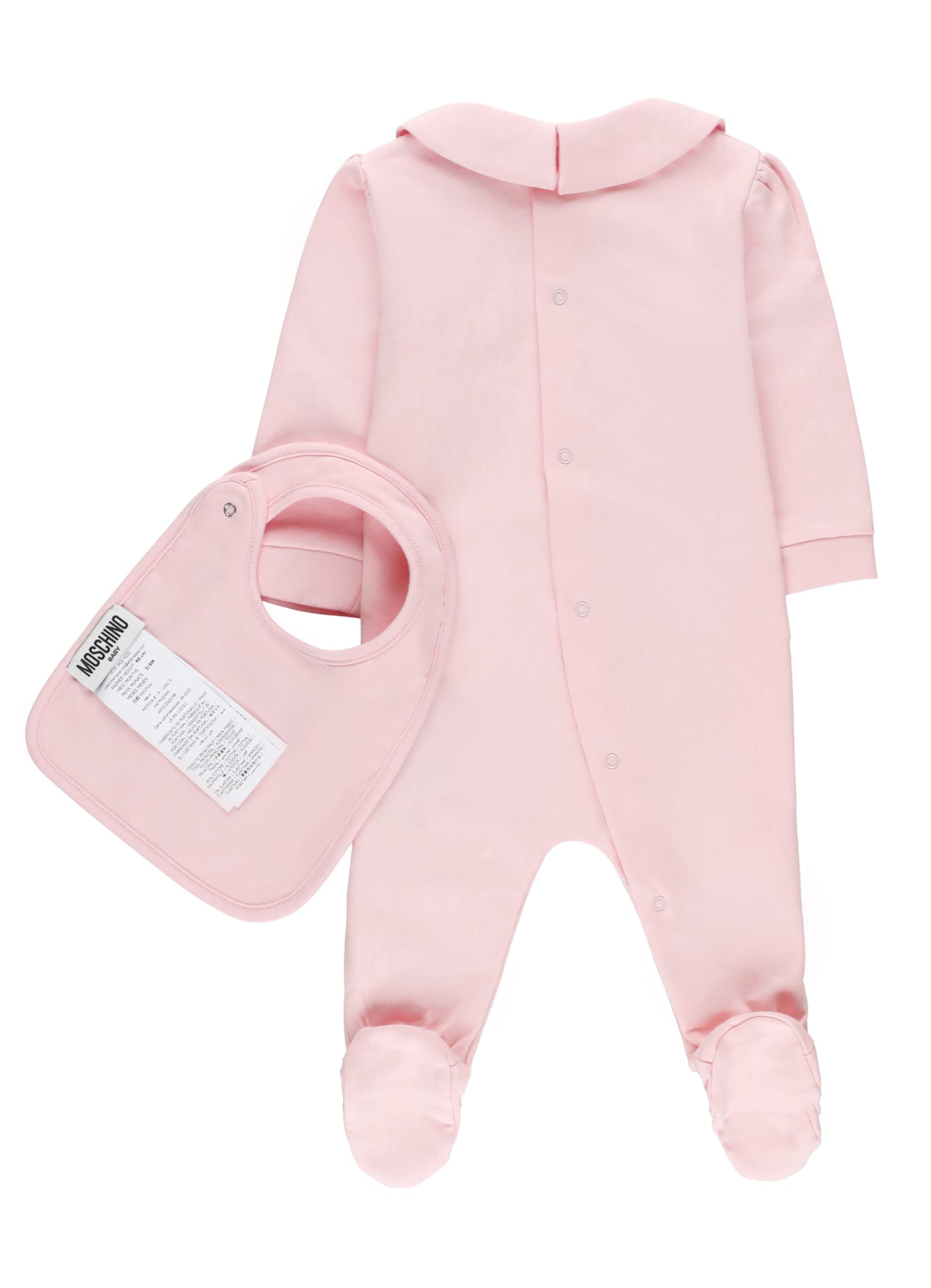 Moschino Teddy Bear Two Pieces Set In Pink