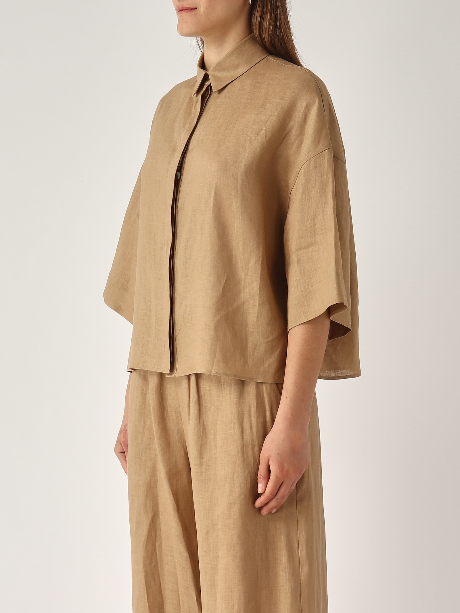 Max Mara Mirano Shirt In Brown