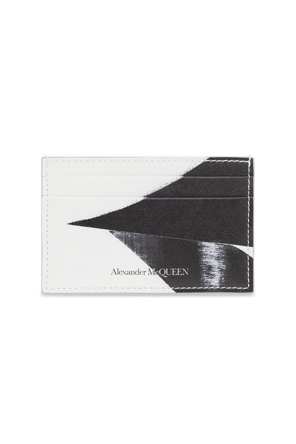 Alexander McQueen Painterly Printed Card Holder