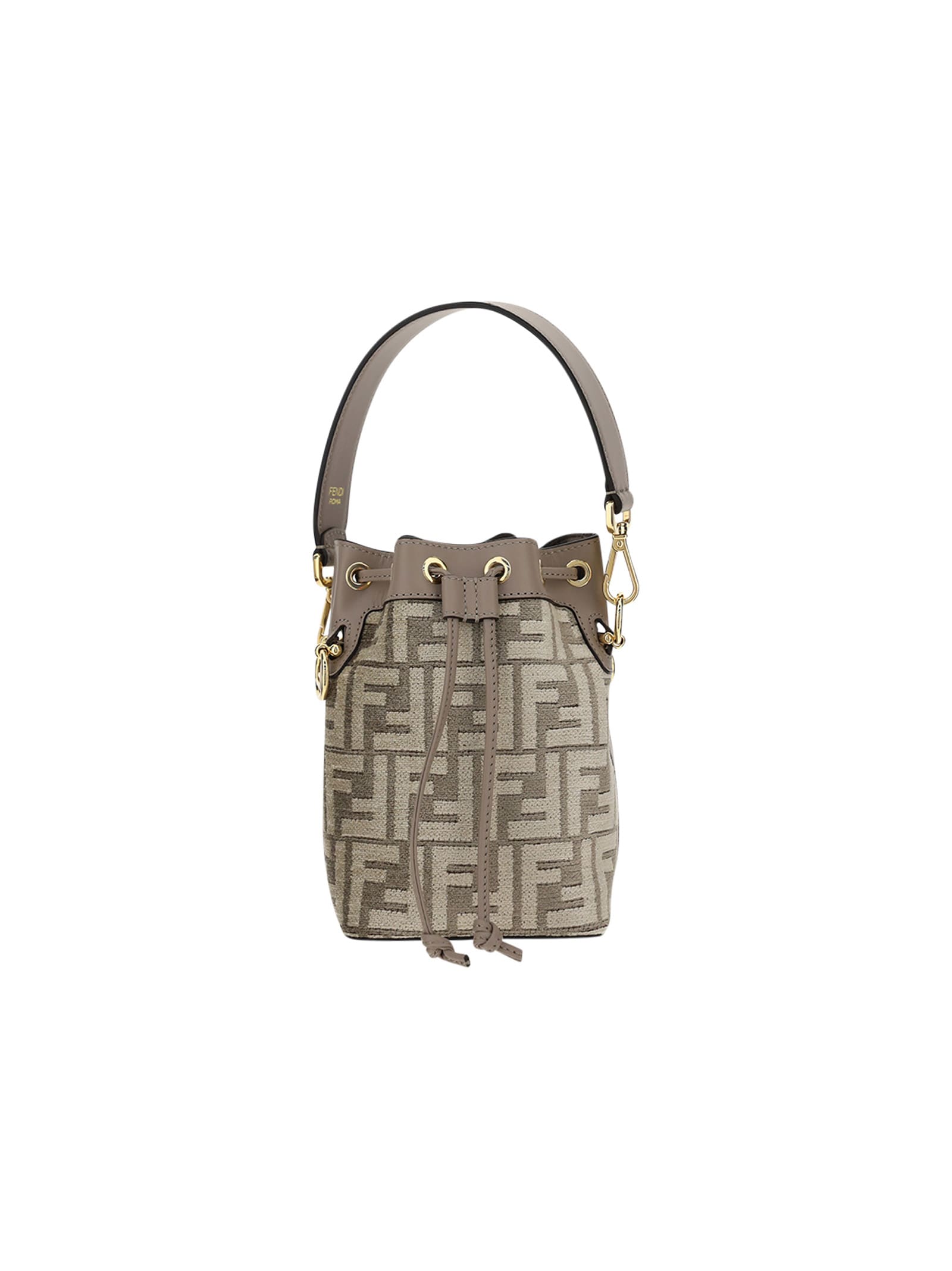 Fendi Mon Tresor Bucket Bag In Tortora | ModeSens