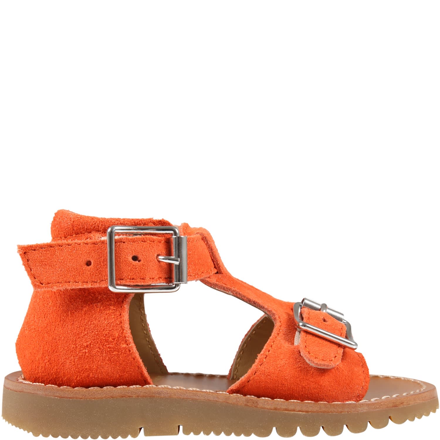 Gallucci Orange Sandals For Boy