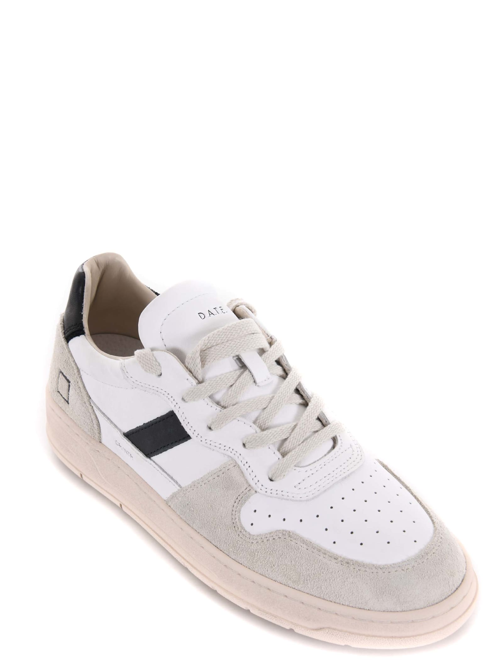 Shop Date Mens D.a.t.e. Sneakers In Bianco-beige