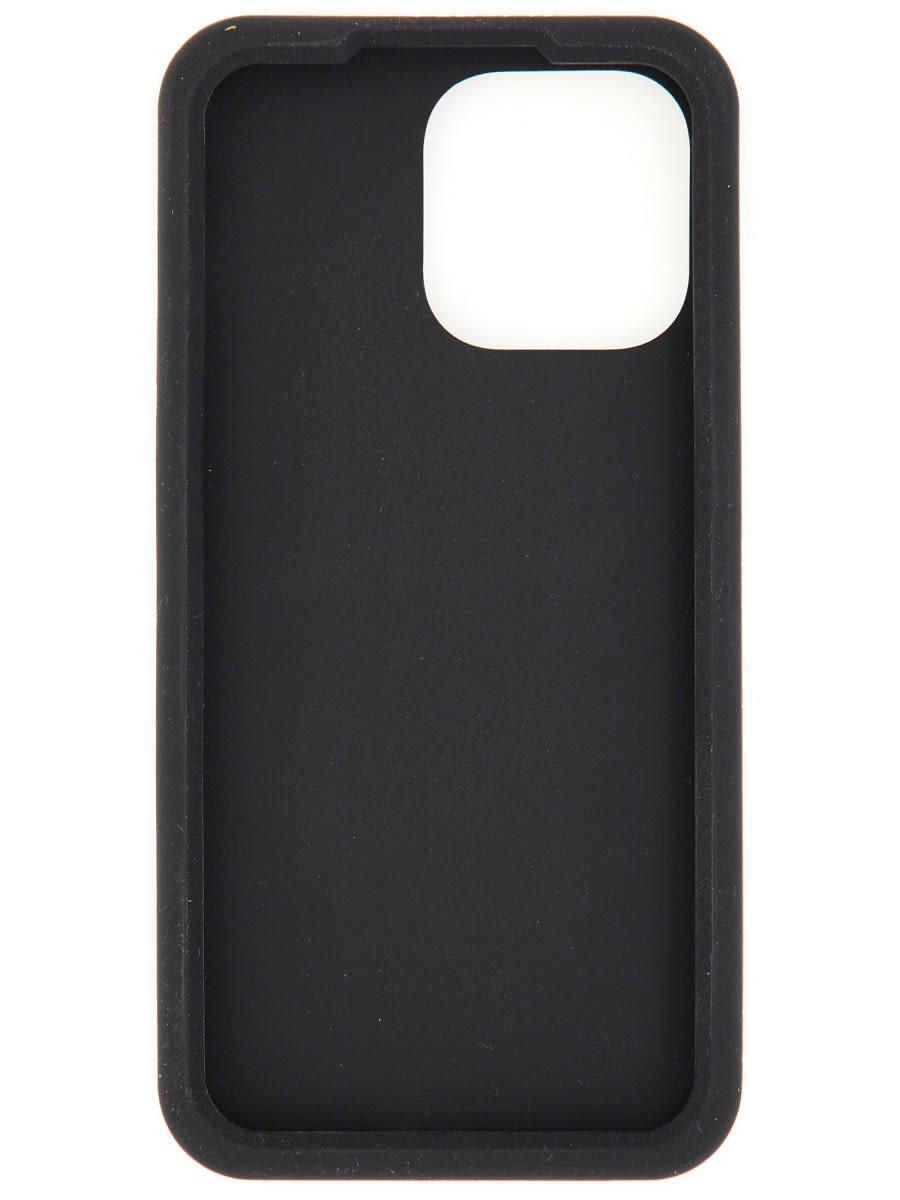 Shop Dolce & Gabbana I-phone 14 Pro Max Cover In Black