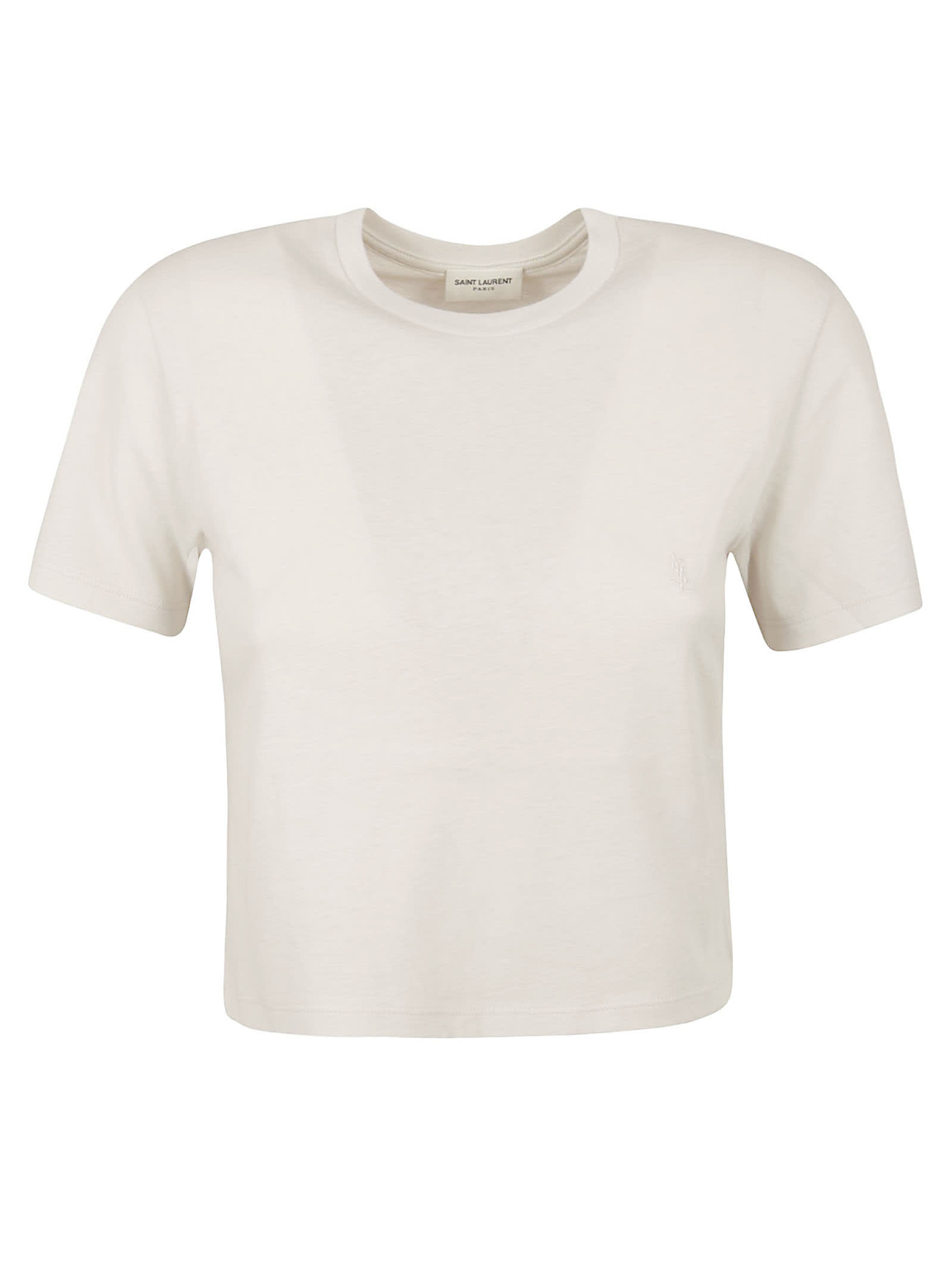 Saint Laurent Cropped Slim T-shirt