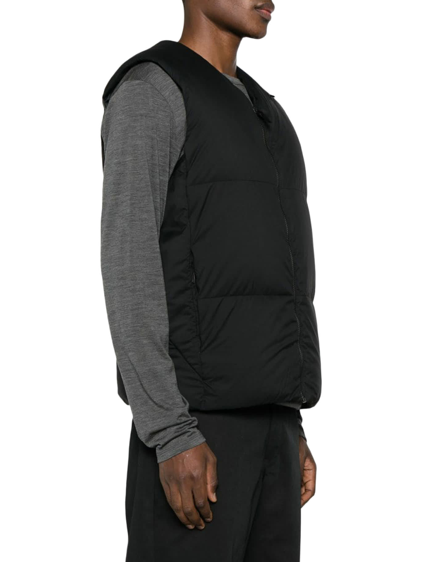 Arc'teryx Conduit Padded Waistcoat In Black