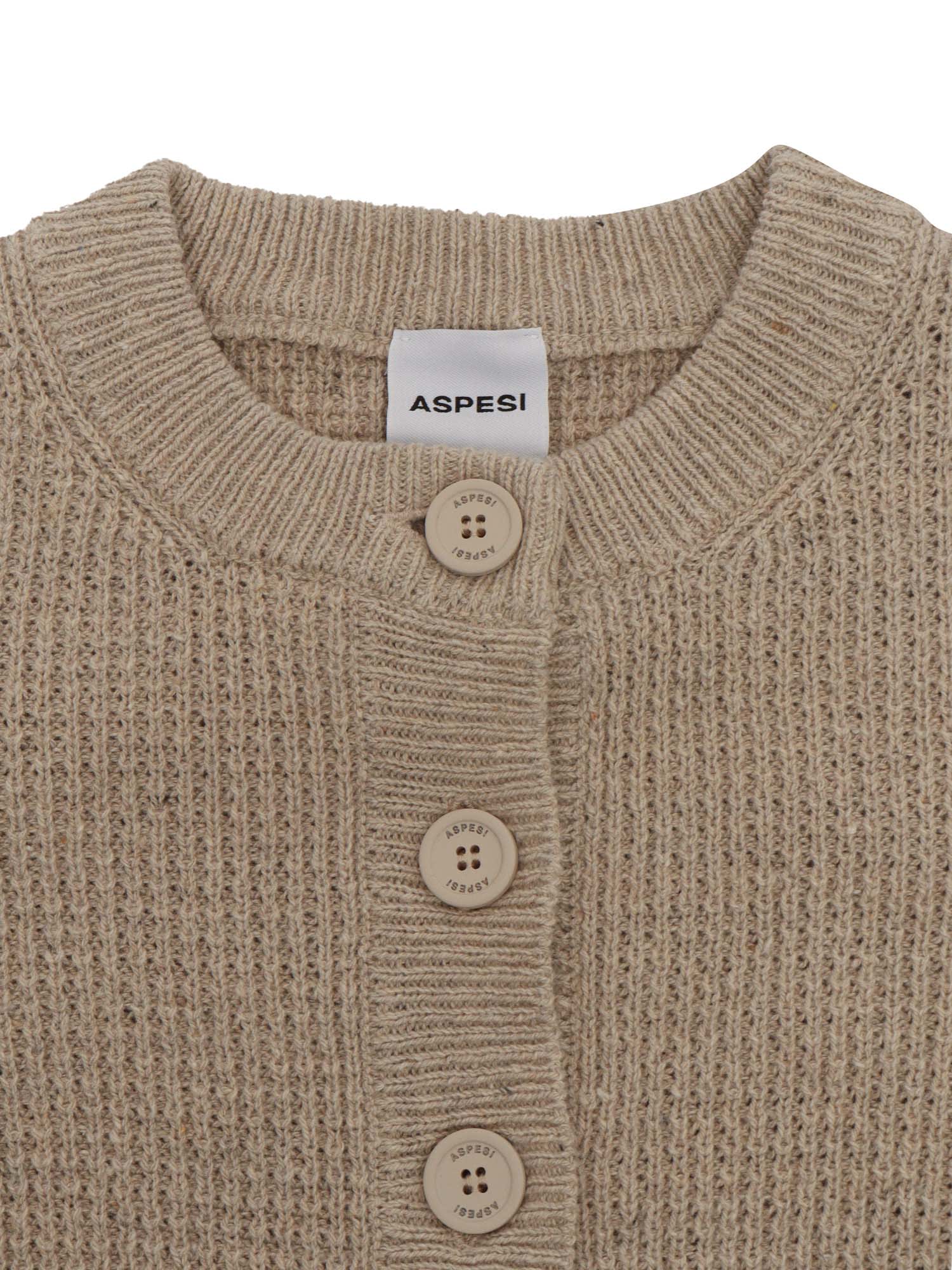 Shop Aspesi Sweater In Brown