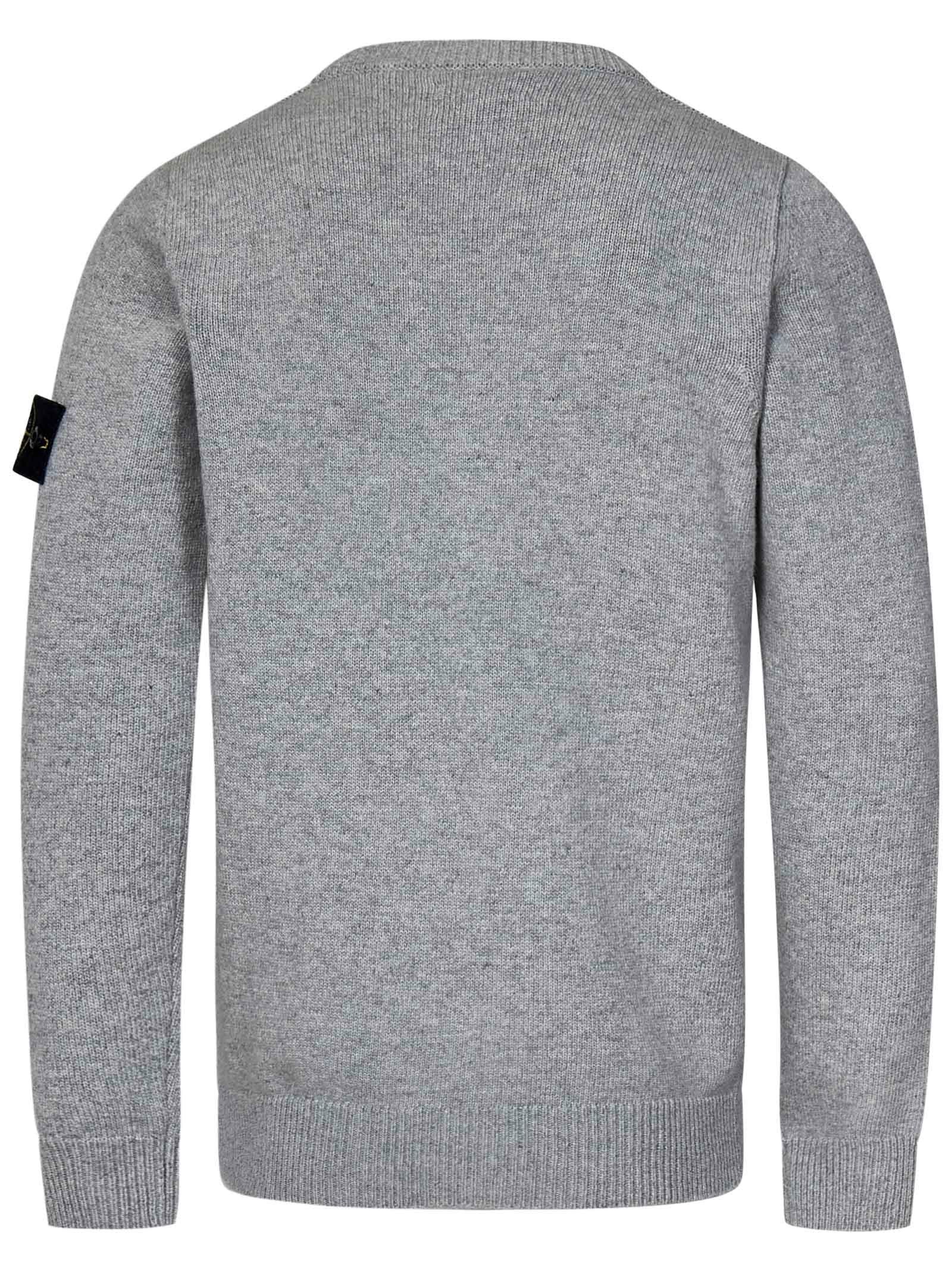 Shop Stone Island Sweater In Grey