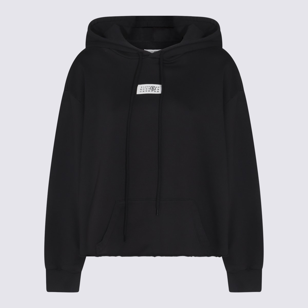 Black Cotton Sweatshirt