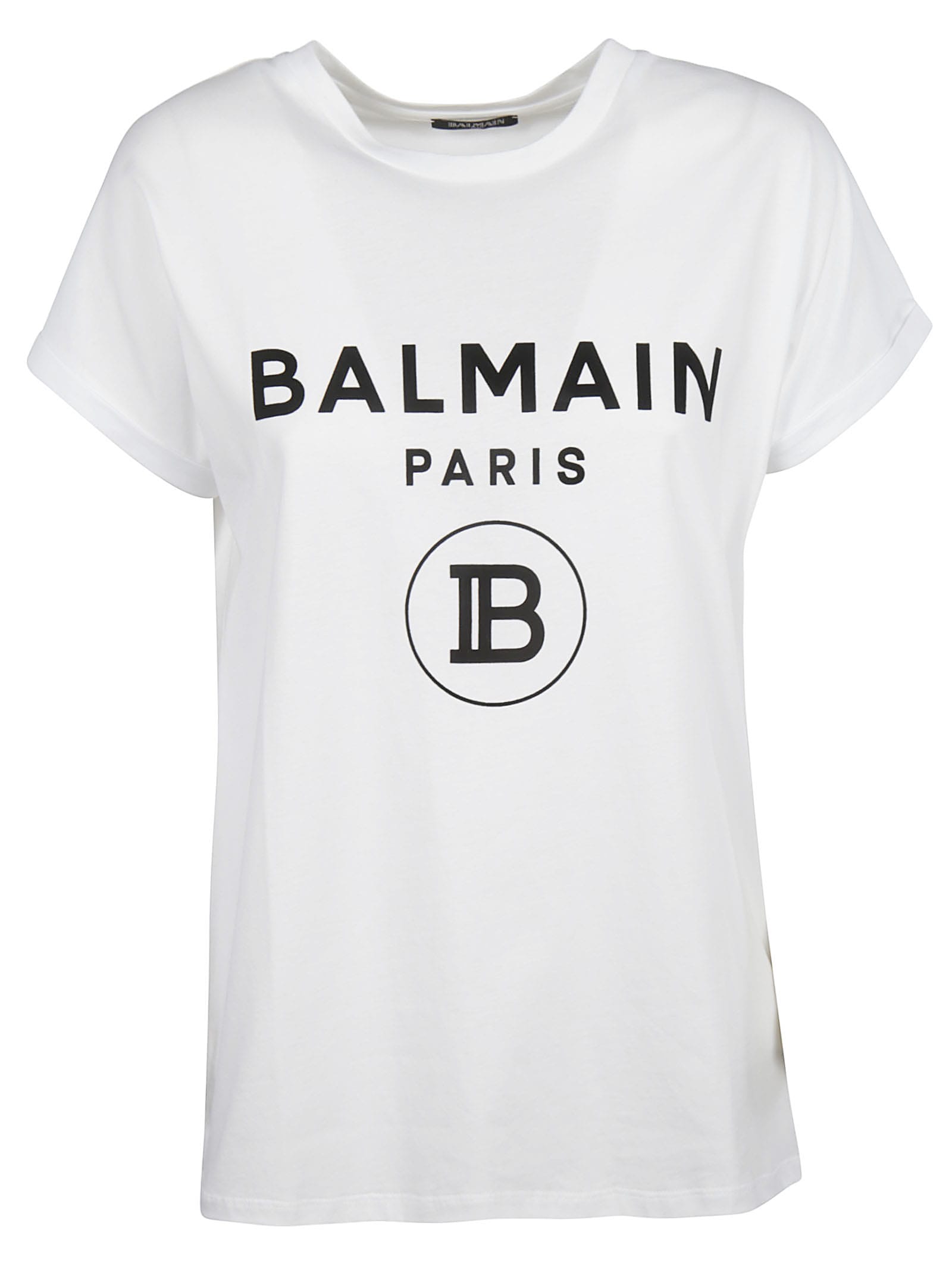 Balmain Balmain Logo T-shirt - White - 11008006 | italist