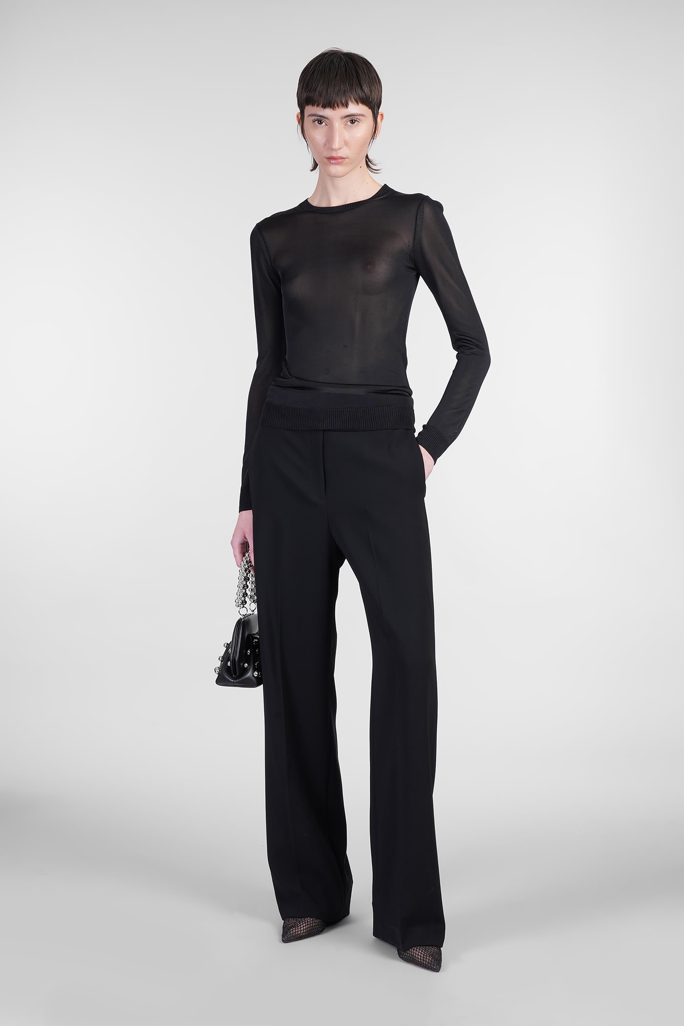 Mvp Wardrobe In Black Viscose