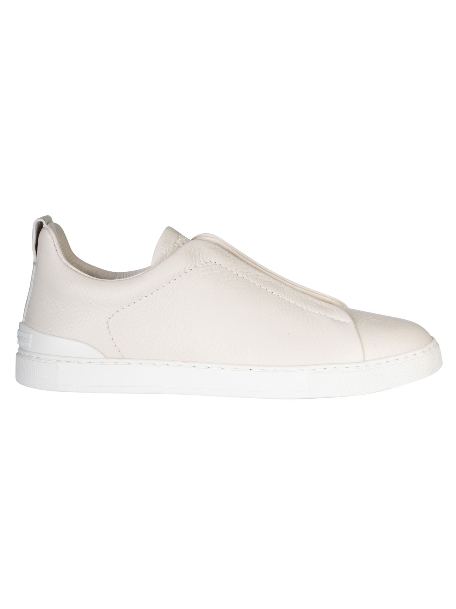 Shop Zegna Fitted Slide-on Sneakers