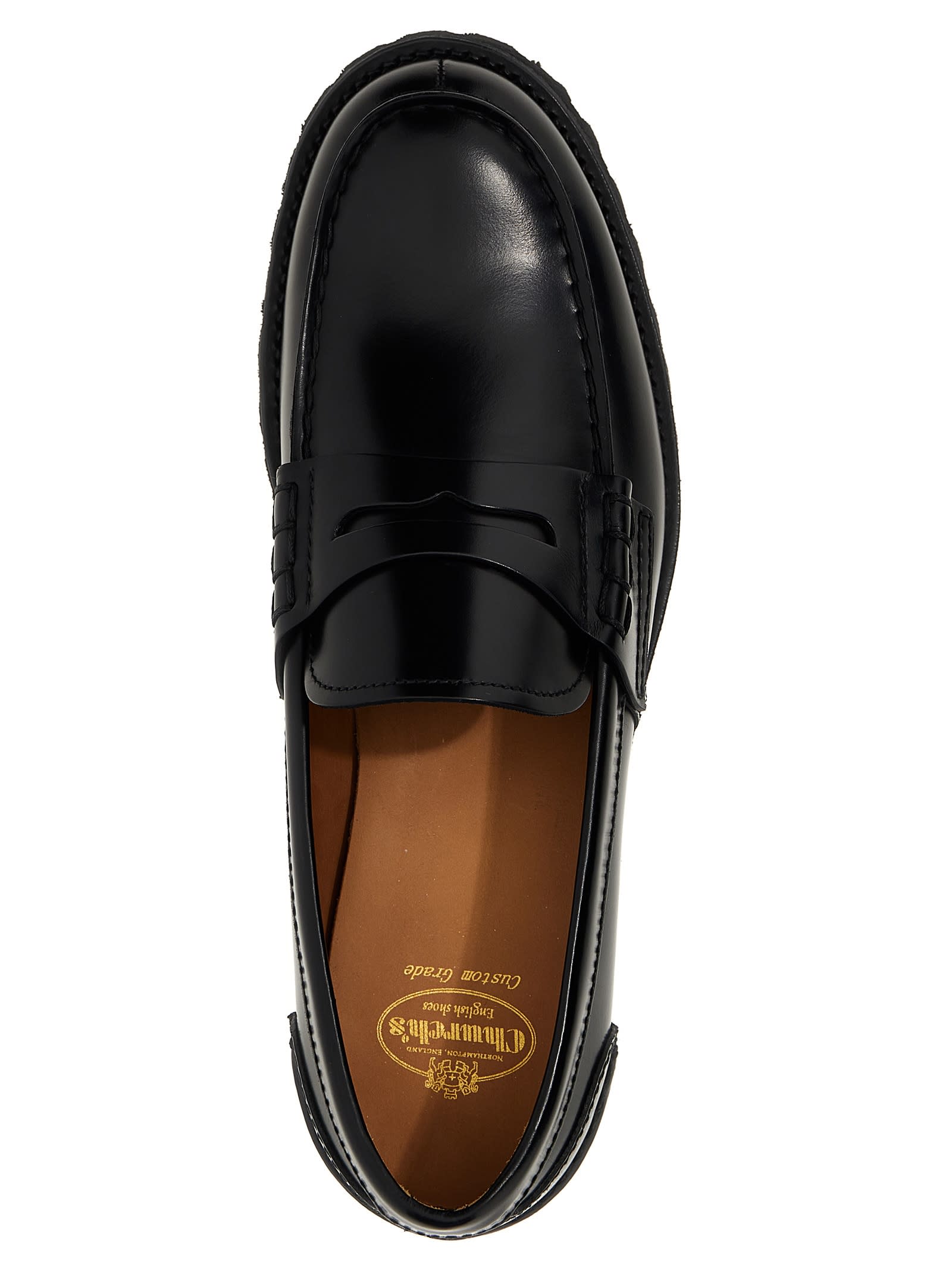 Shop Church's Pembrey T2 Loafers In Black