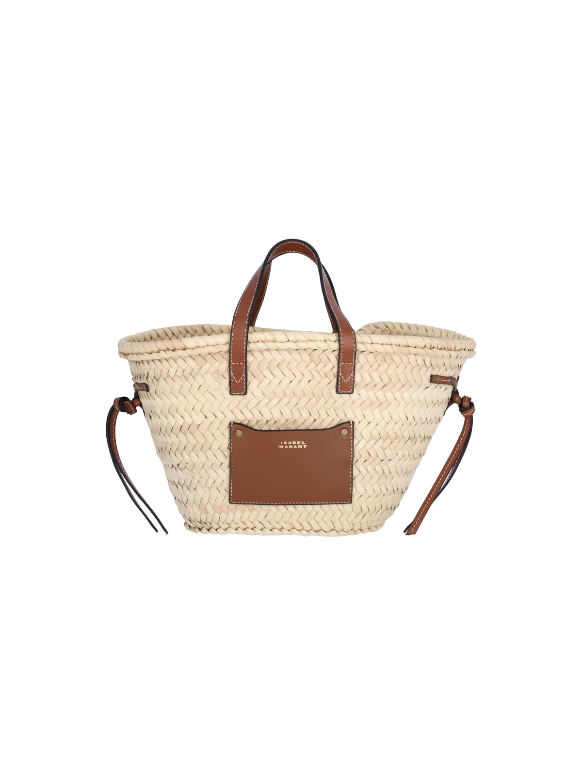 Shop Isabel Marant Cadix Mini Handbag In Beige