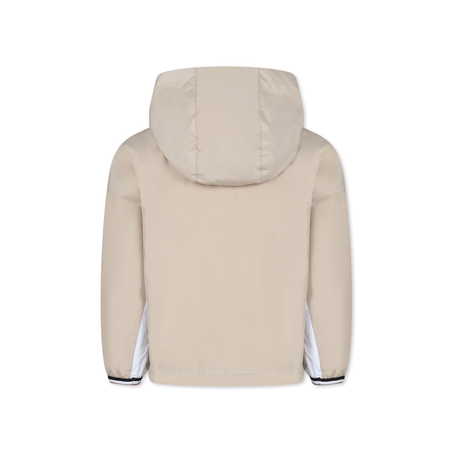 Hugo Boss Two-tone Bomber Jacket In Multicolor