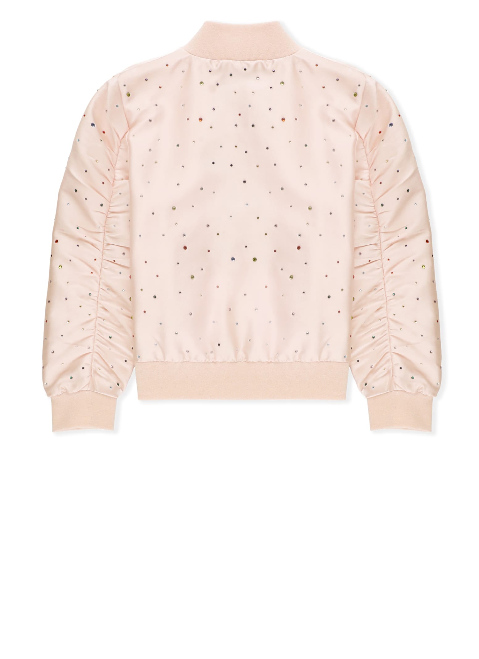 Shop Stella Mccartney Jacket With Strass In Pink