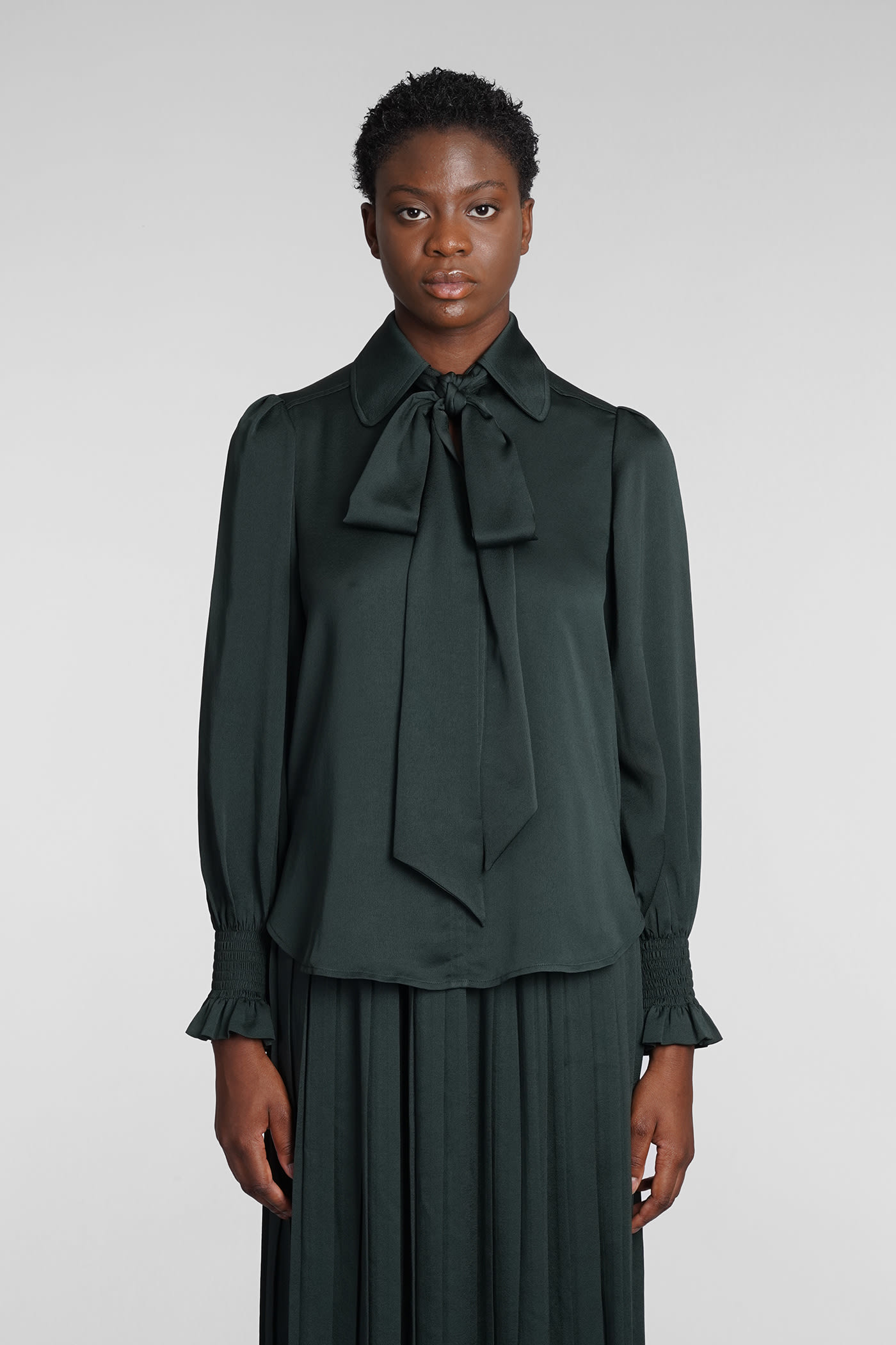 See by Chloé Blouse In Green Polyester
