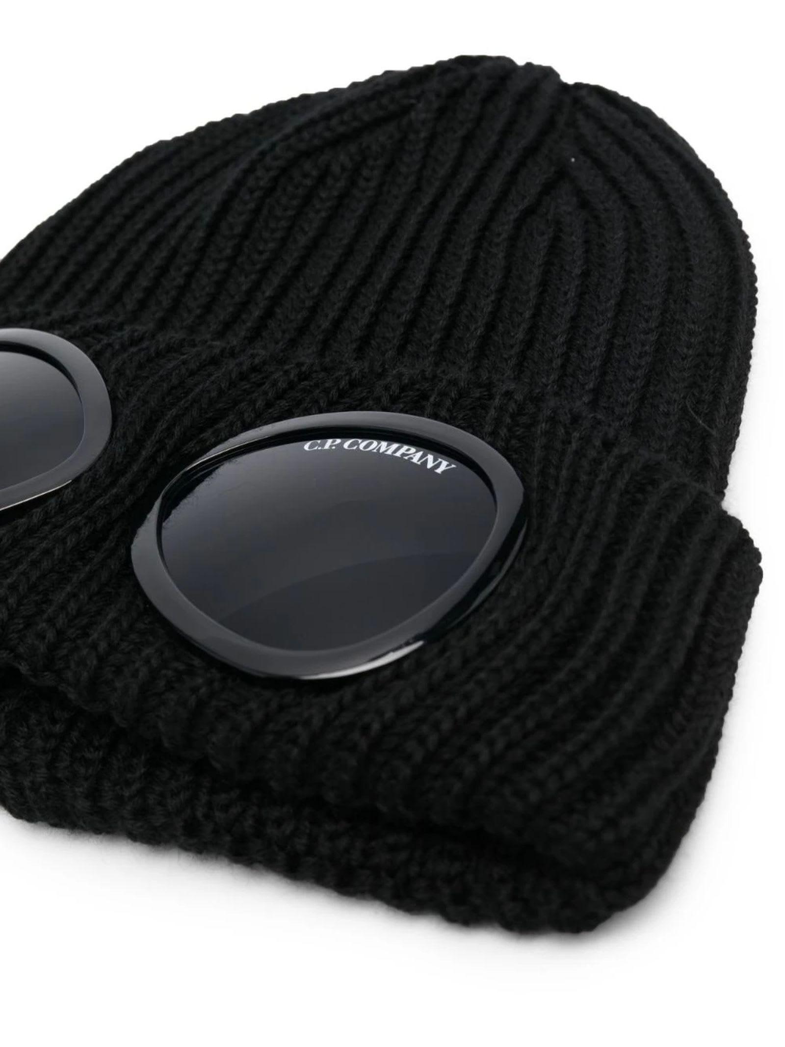 Bonnet C.P. Company goggle noir