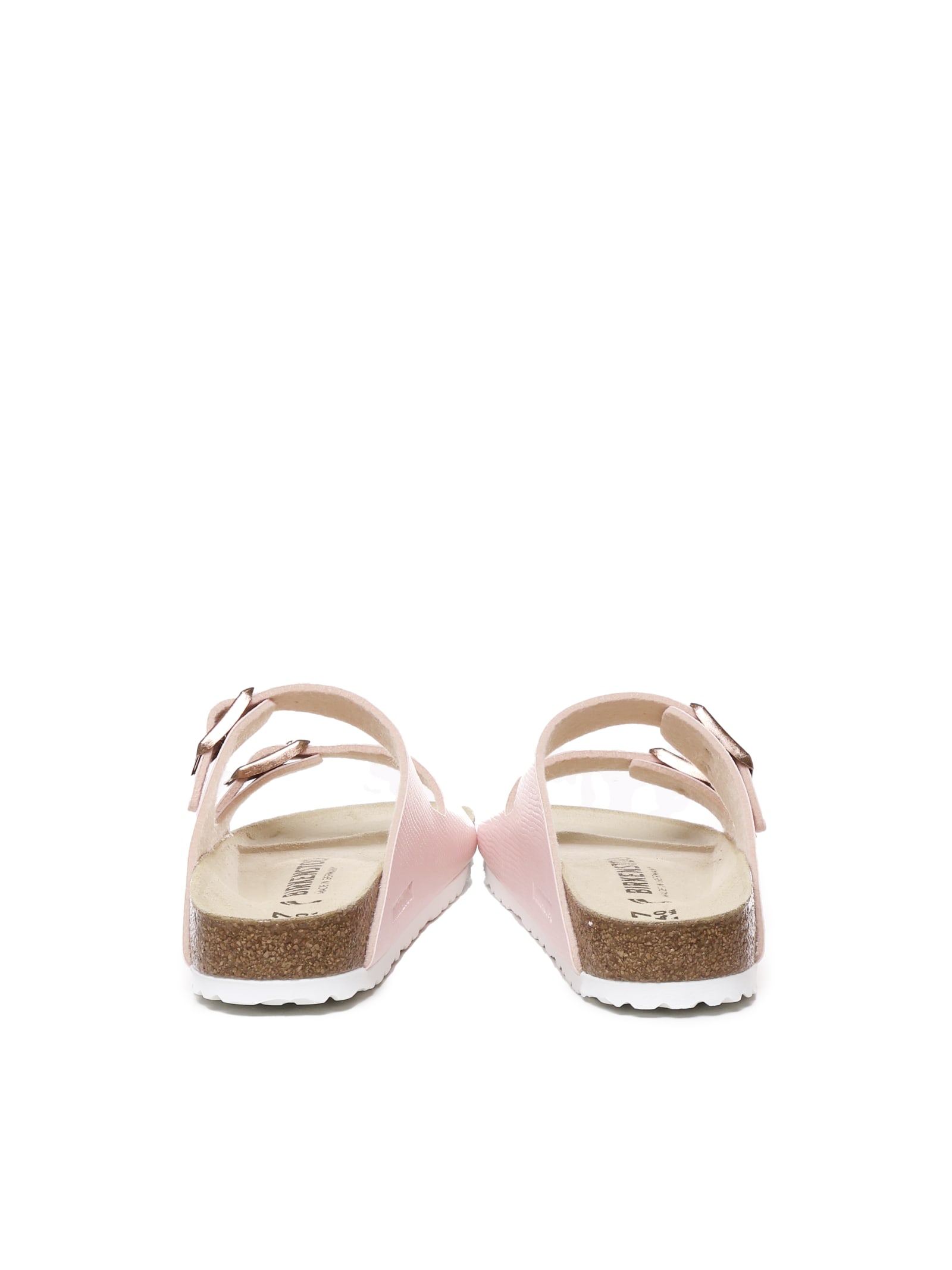 Shop Birkenstock Arizona Sandals In Light Rose