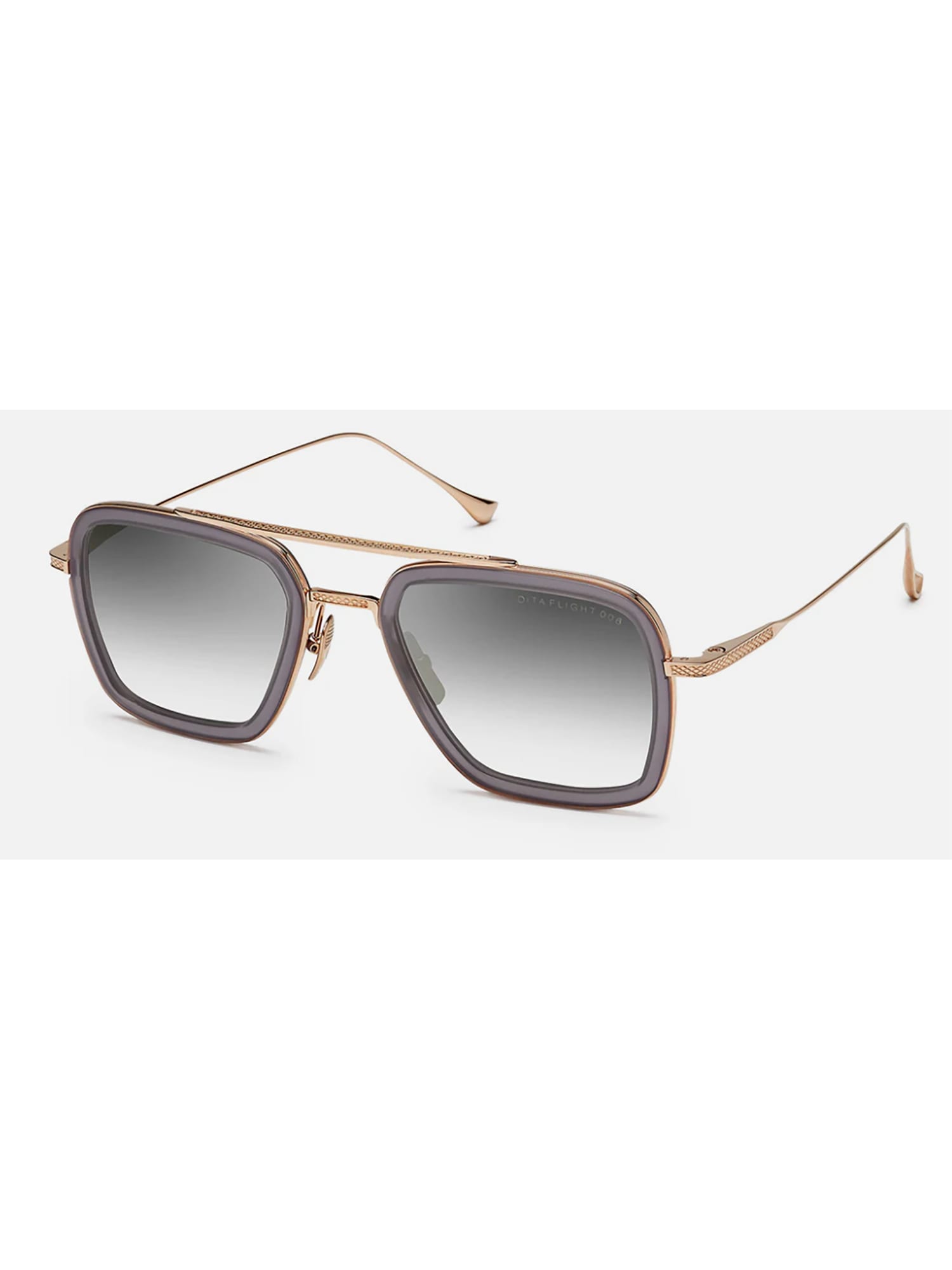Dita 7806/h/gry/gld/52 Flight.006 Sunglasses In K Gol