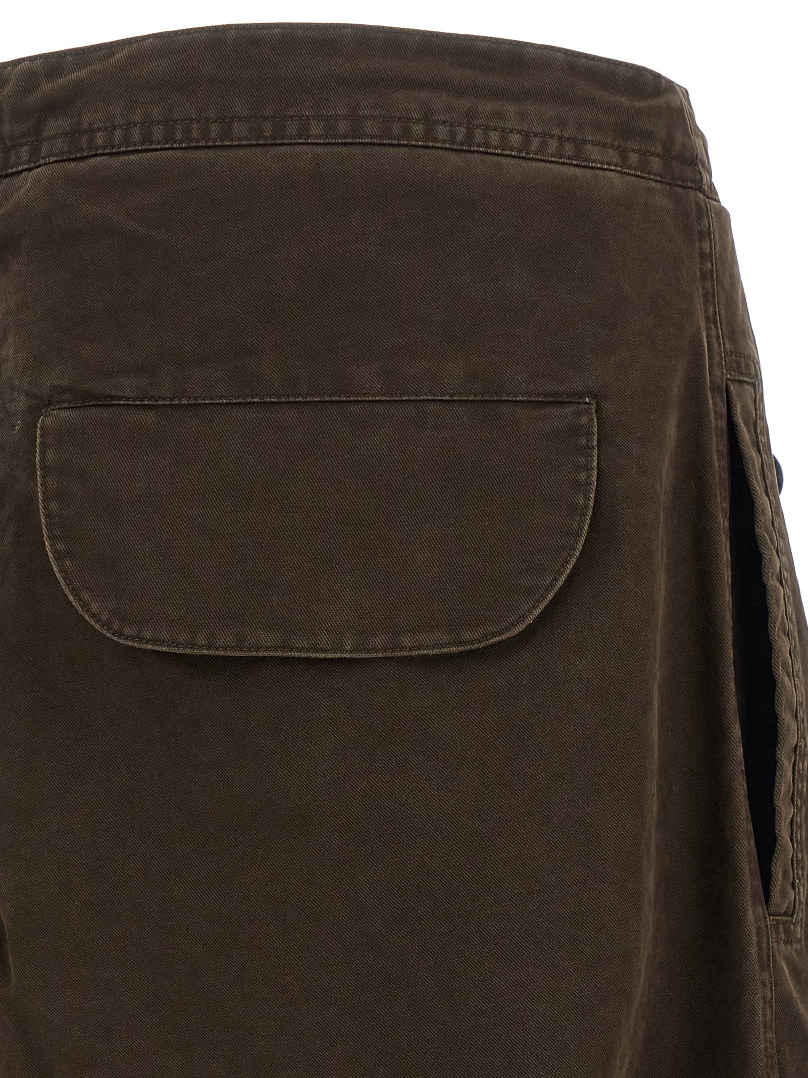 Entire Studios Barren Cargo Pants In Brown