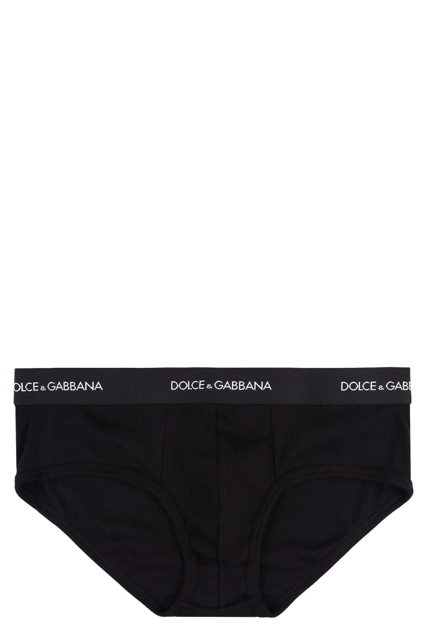 Dolce & Gabbana Brando Cotton Briefs In Black