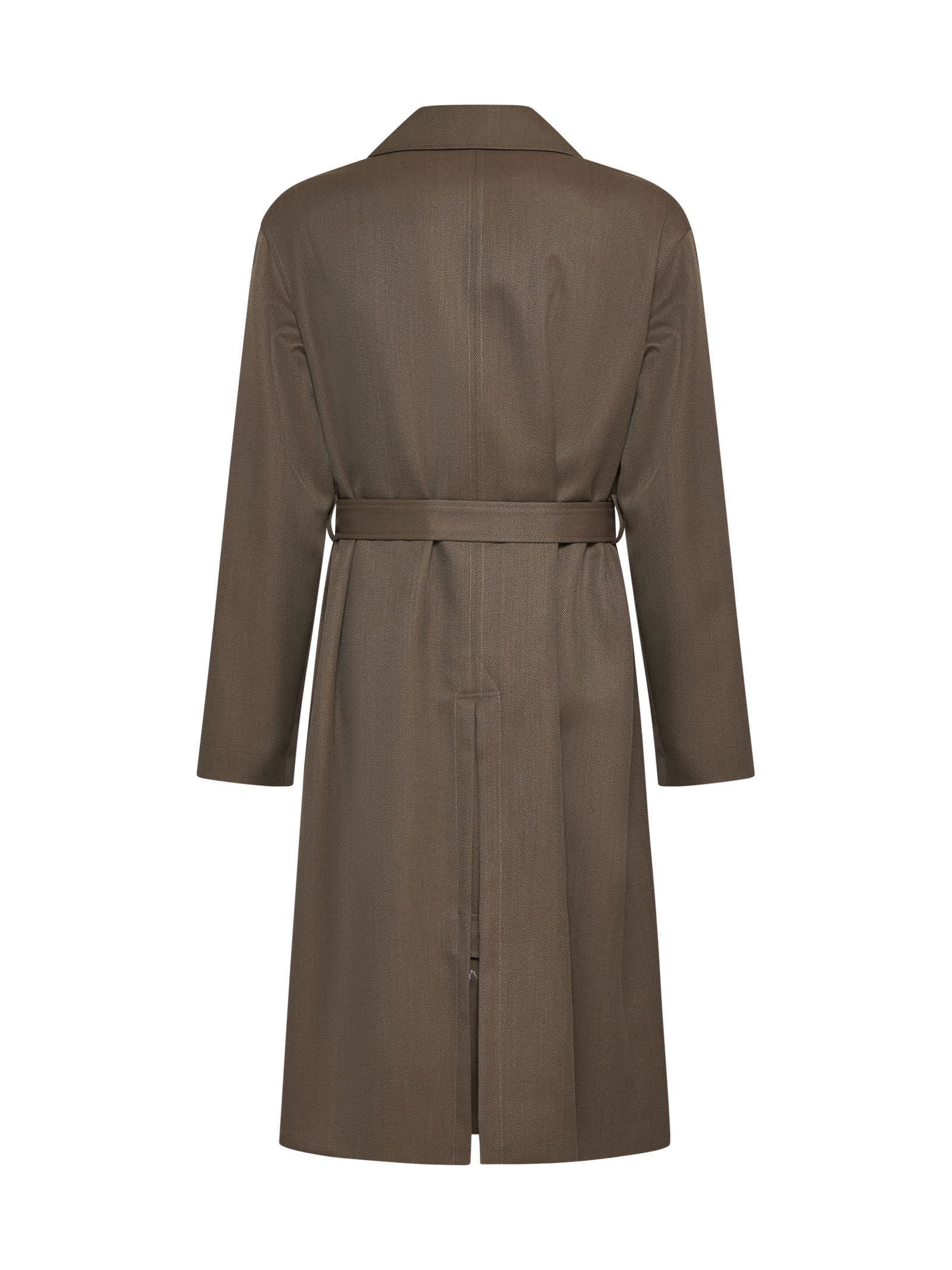 Shop Lardini Raincoat In Brown