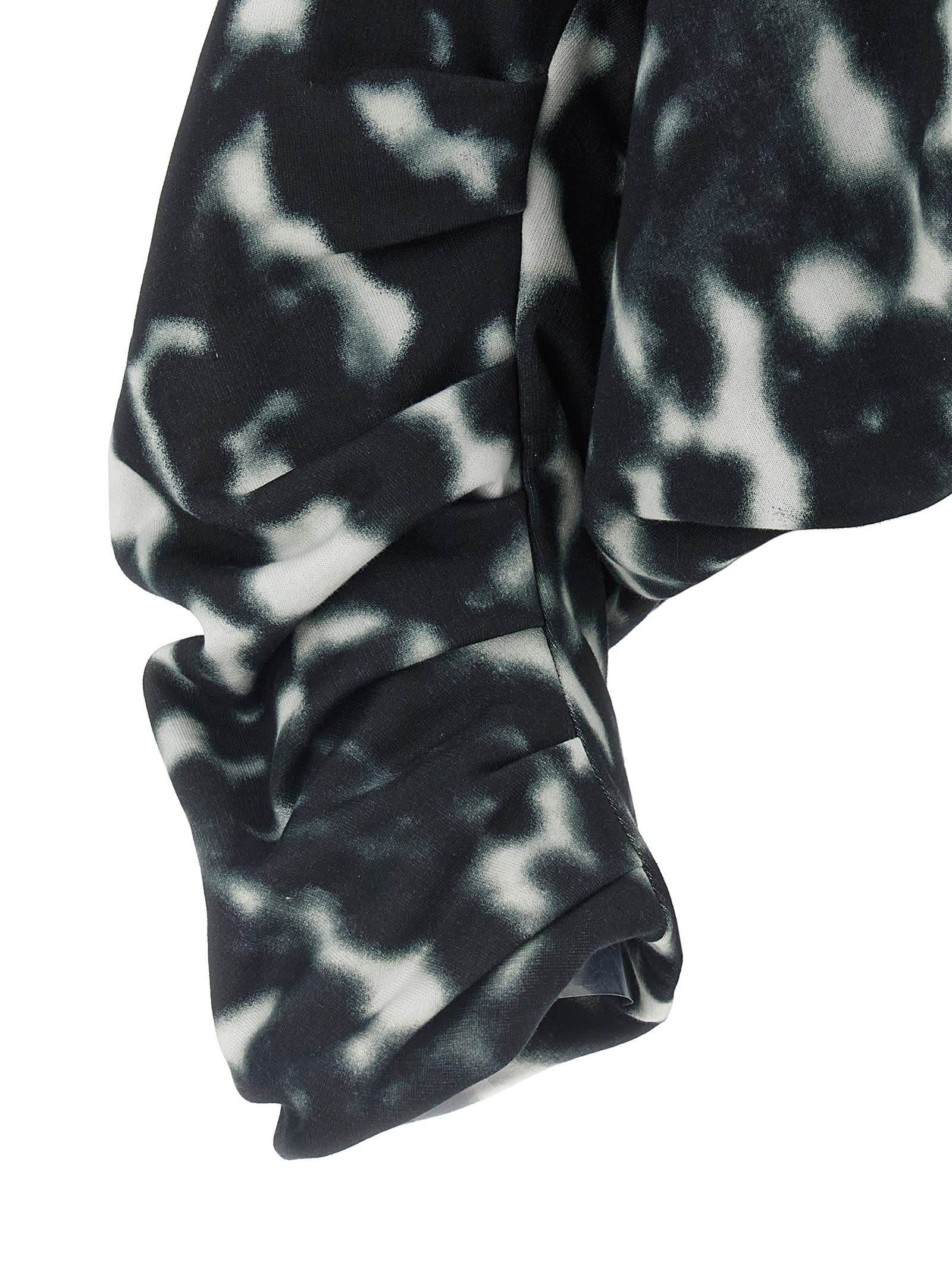 Shop Dries Van Noten Hannett Sweatshirt In White/black