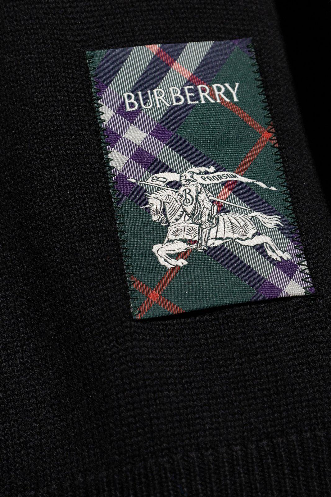Burberry Mw-smt Sweatshirt In Black