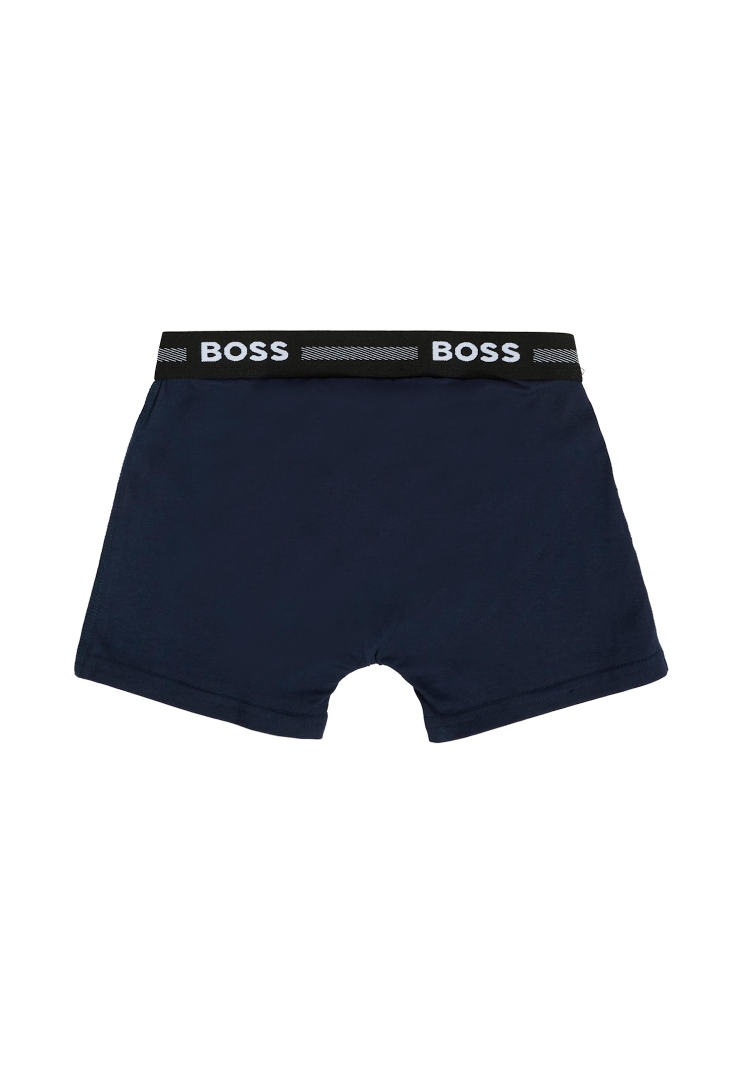 Hugo Boss Blue Boxer Shorts Set For Boy With Logo In Blue