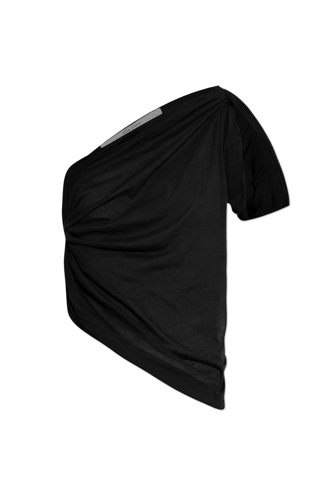 Shop Rick Owens Top Twist In Black