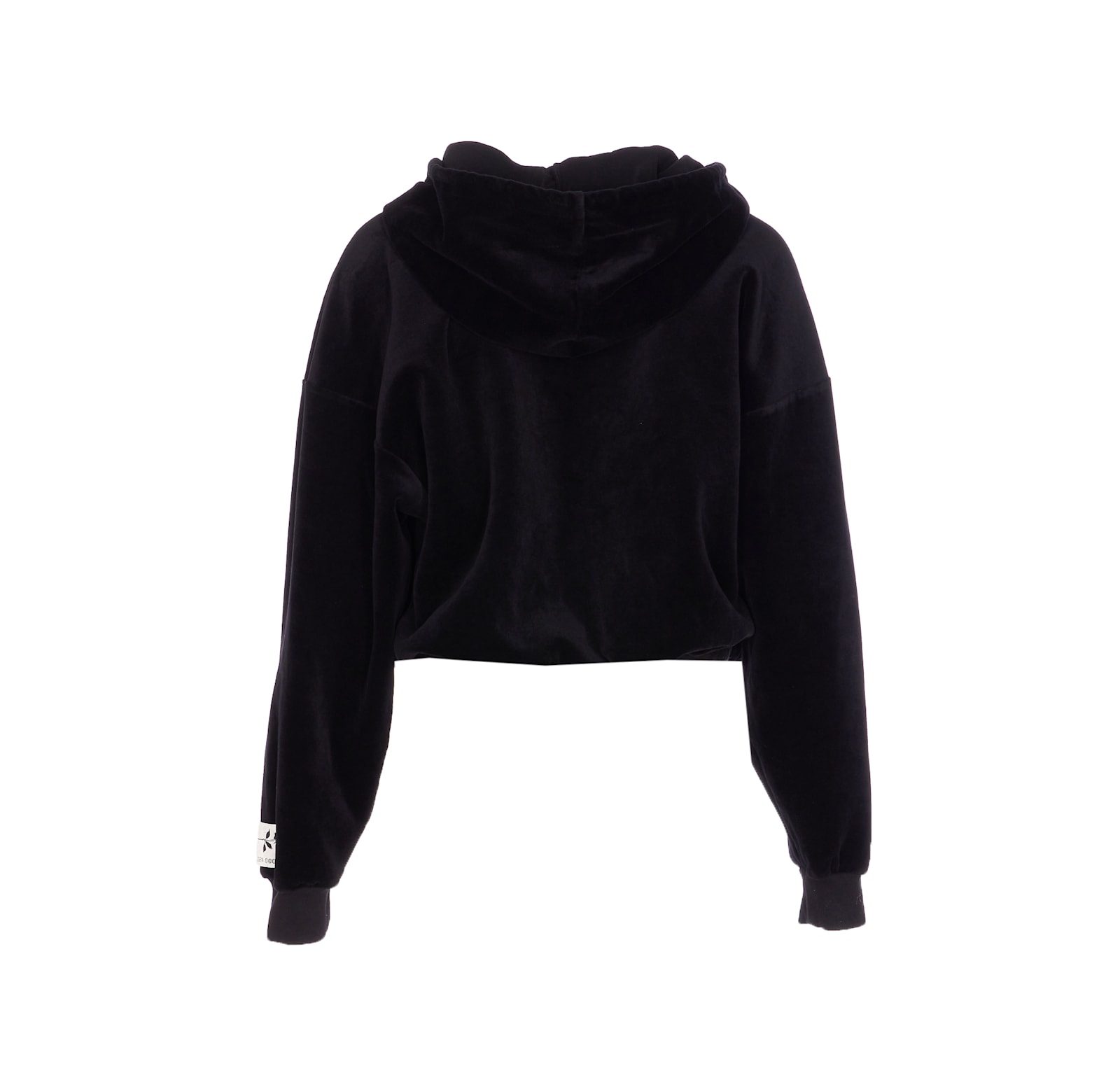 Golden Goose Journey Zip Up Hoodie In Black