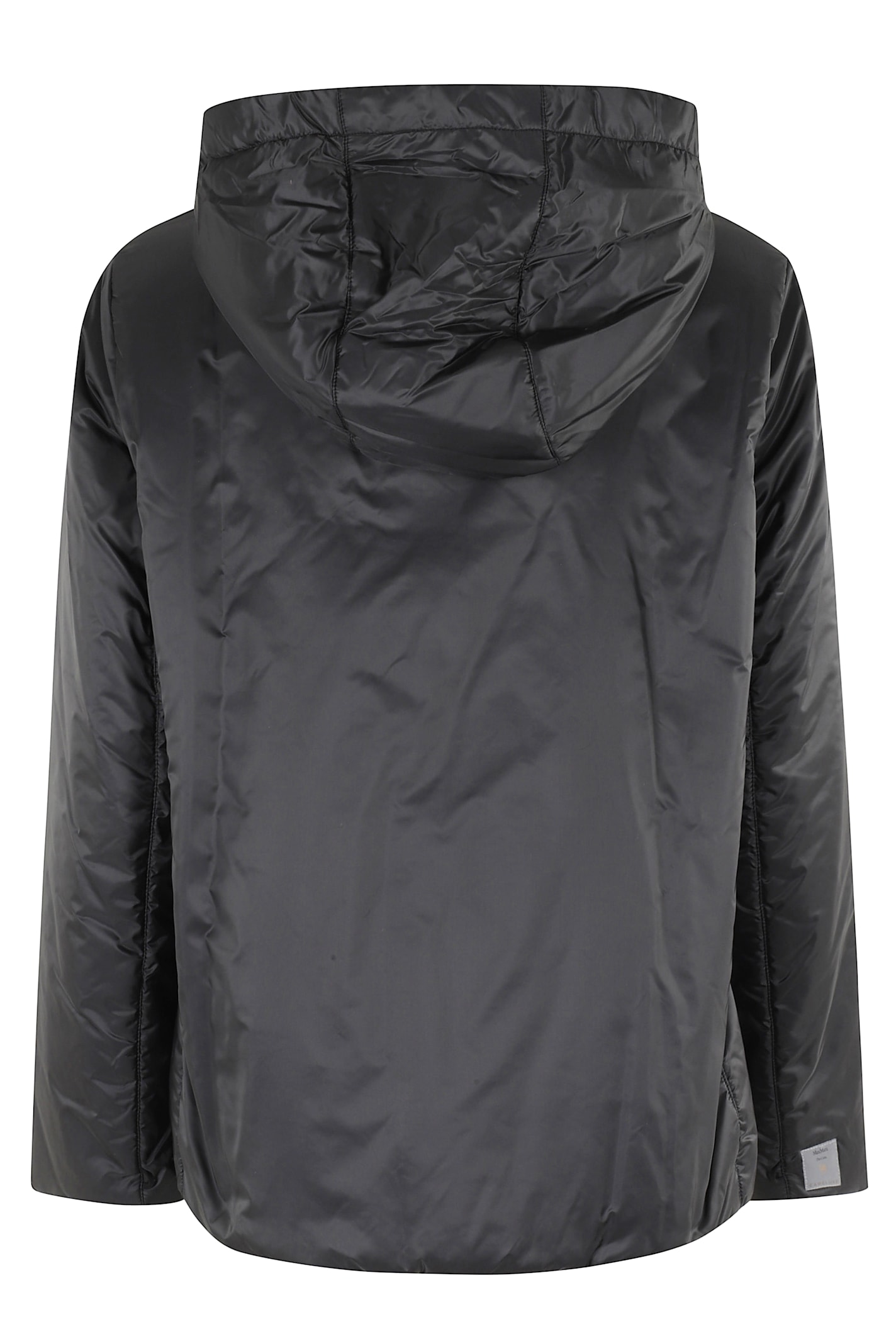 Max Mara The Cube Greenh Technical Fabric Jacket In Black