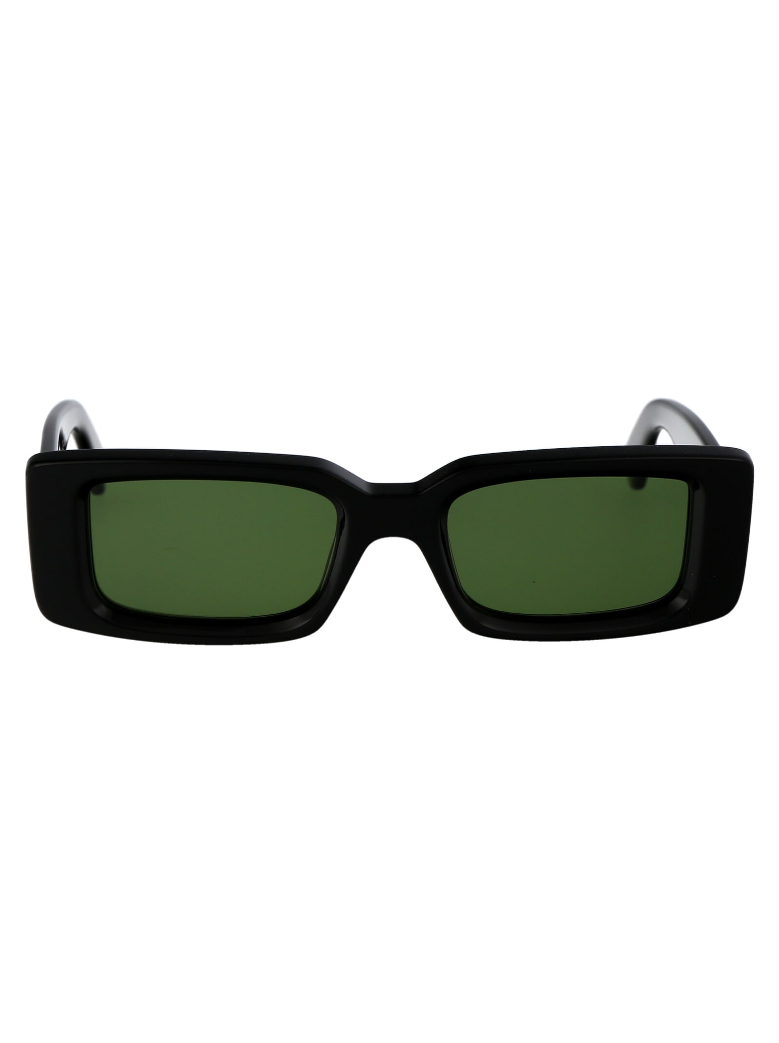 Shop Off-white Arthur Sunglasses In 1055 Black