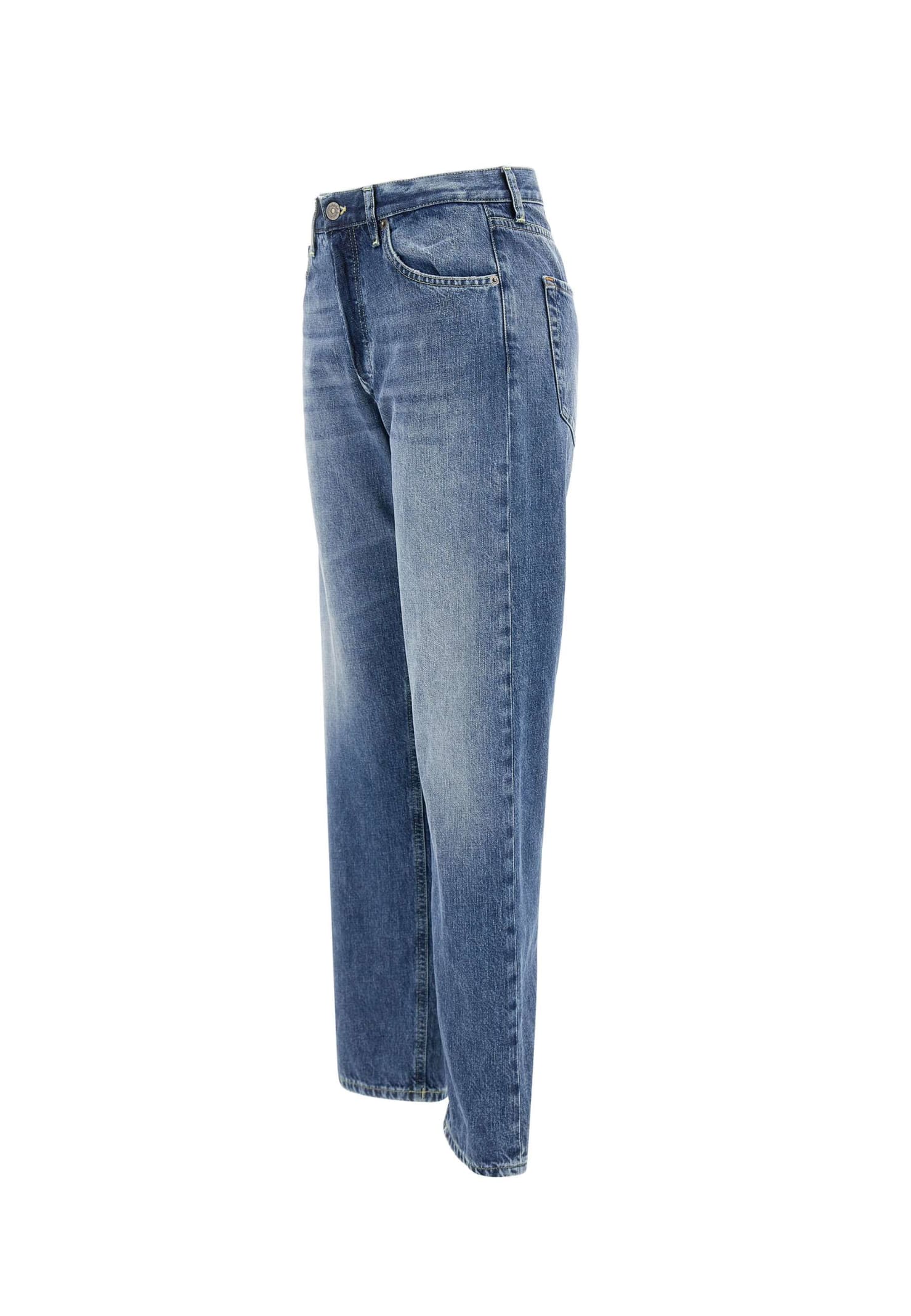 Shop Dondup Icon Jeans In Blue