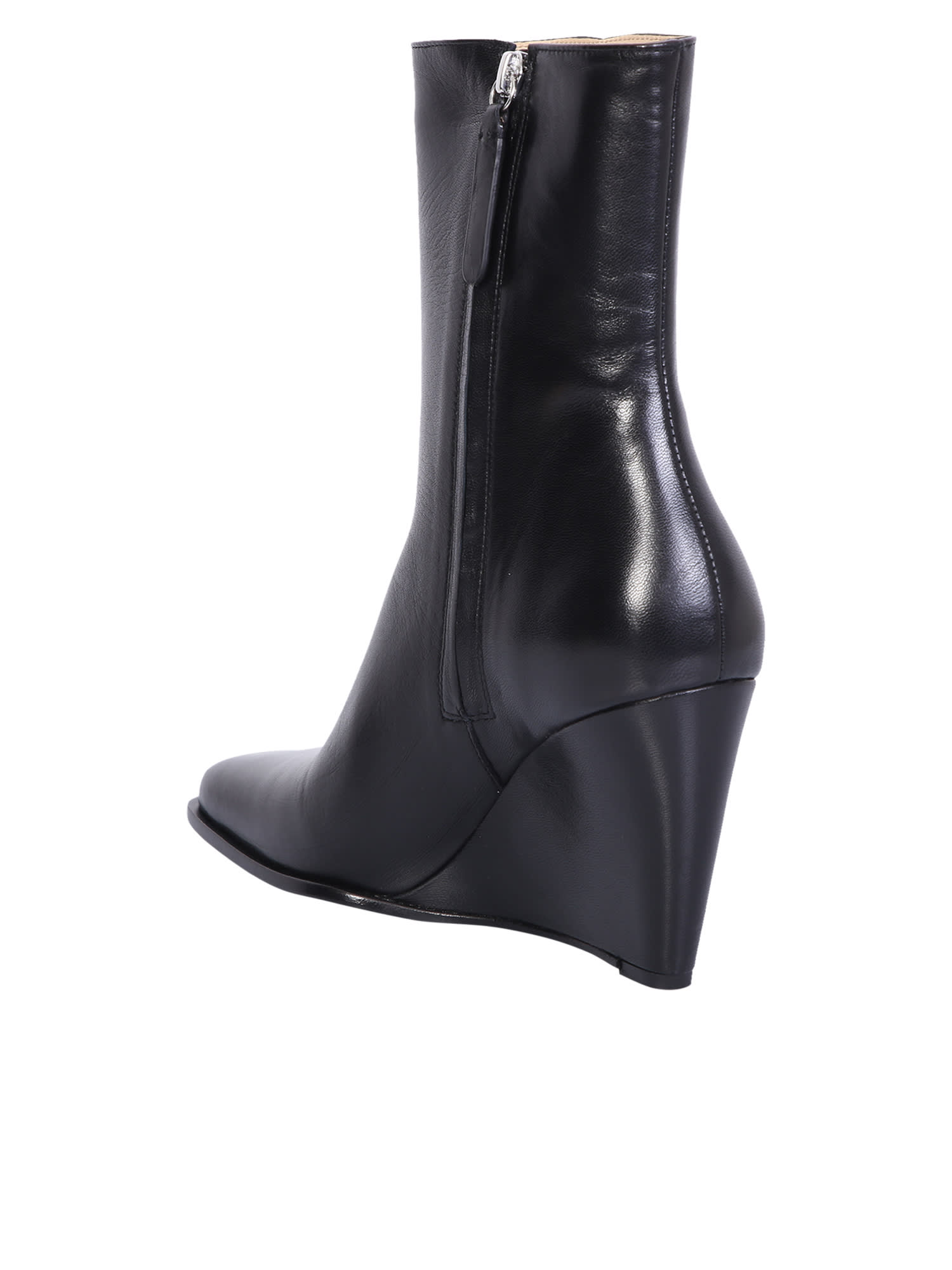 Shop Wandler Gaia Ankle Boots In Black