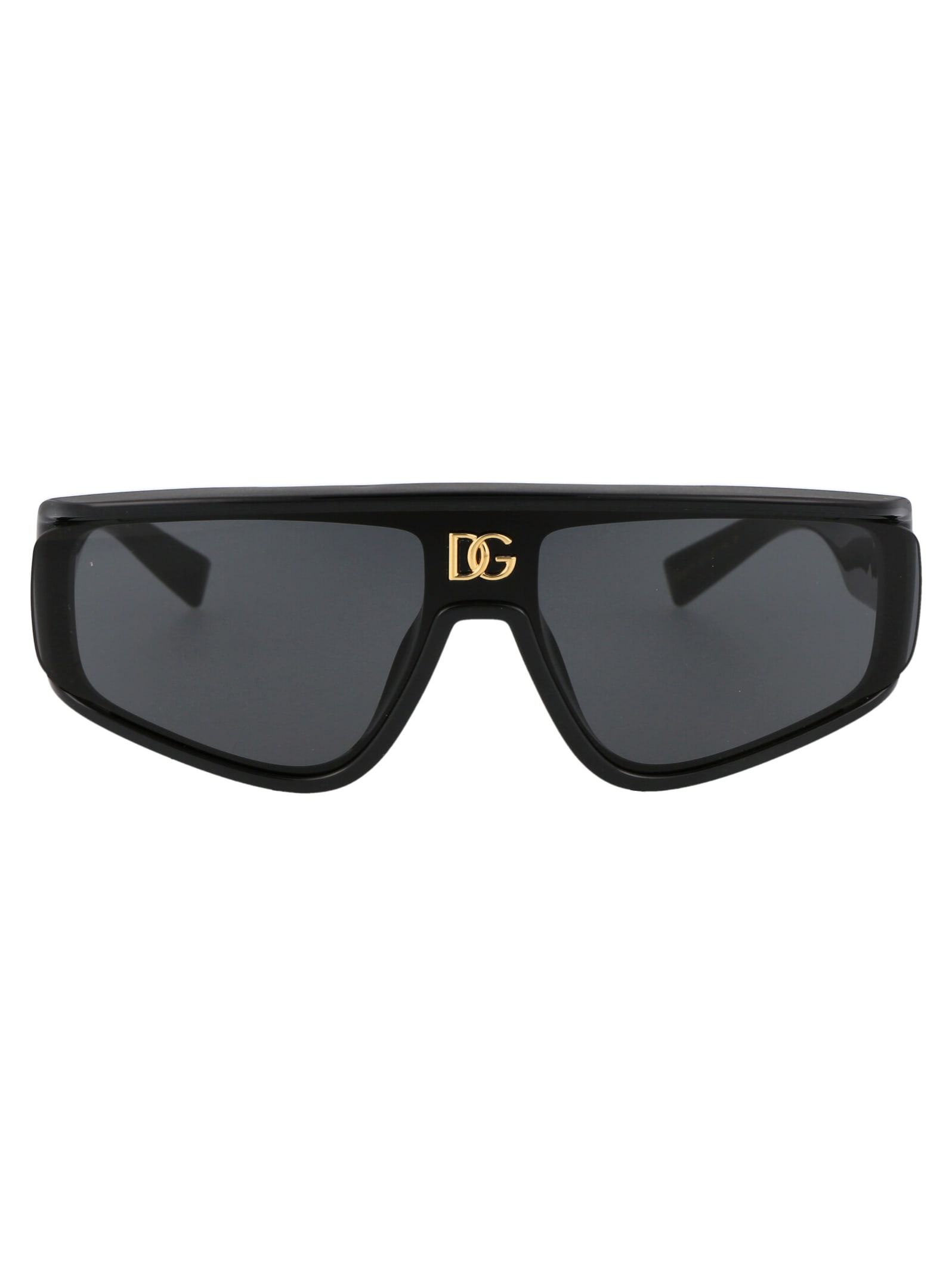 Dolce &amp; Gabbana Eyewear 0dg6177 Sunglasses In 501/87 Black