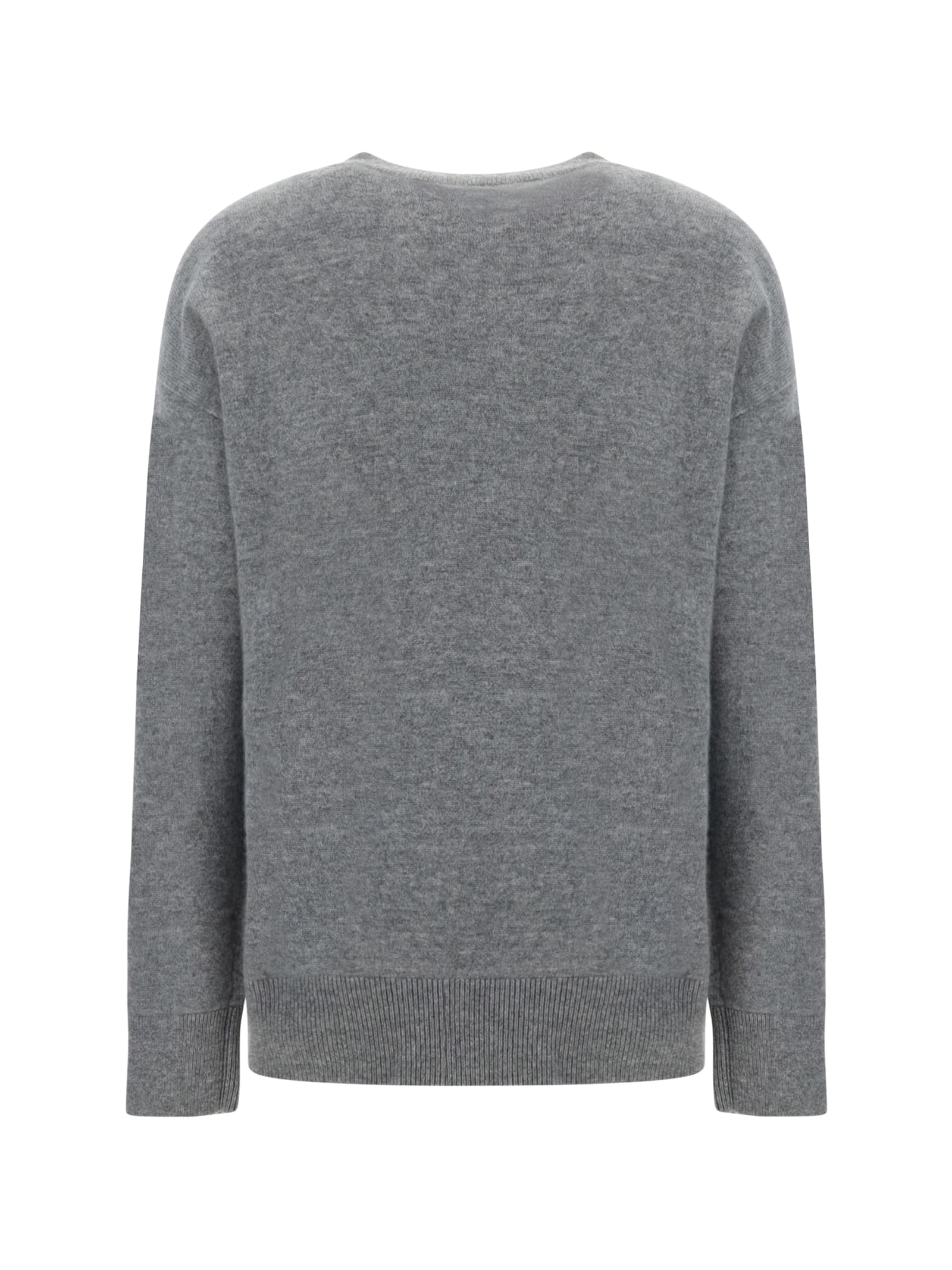 Shop Burberry Knitwear In Light Grey