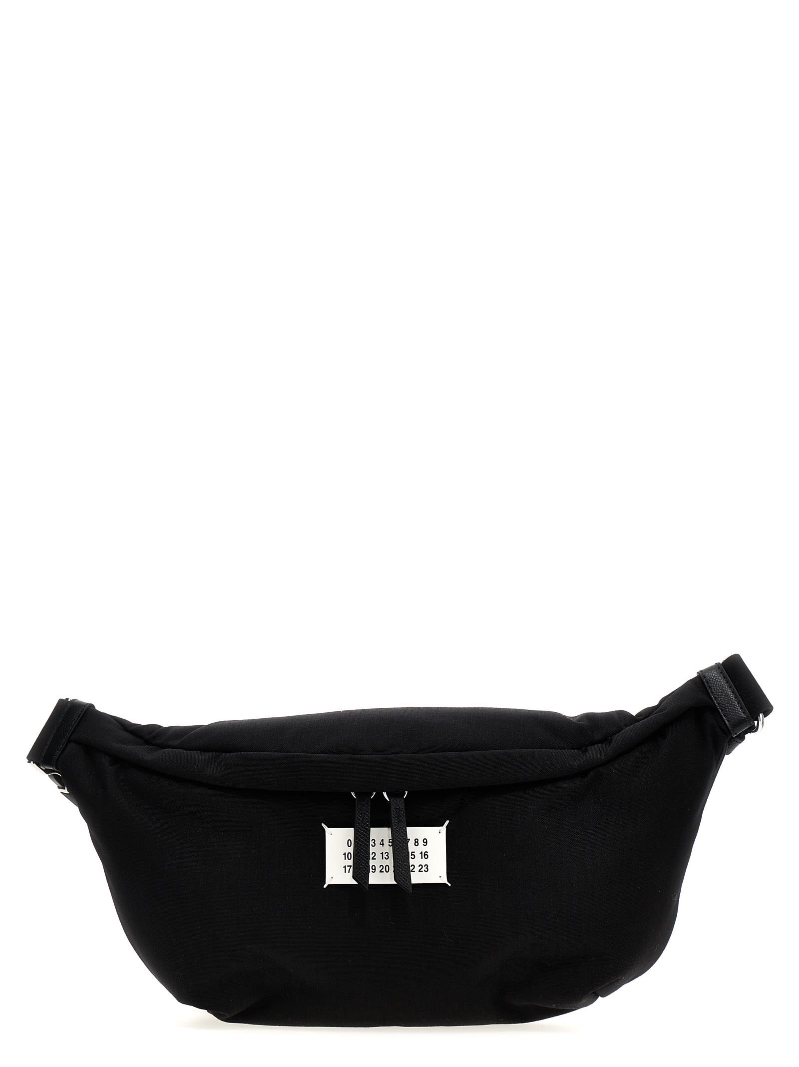 Shop Maison Margiela Glam Slam Belt Bag Fanny Pack In Black