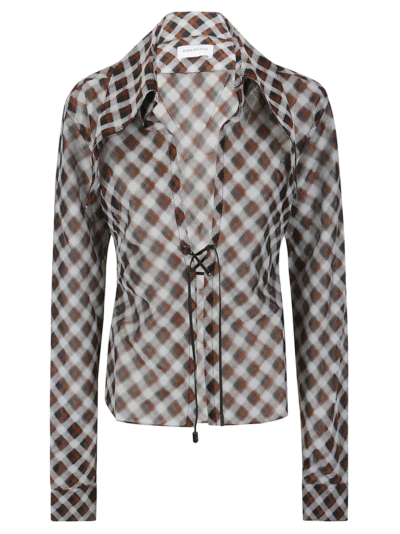 Shop 16arlington Ione Shirt In Graphiccheck